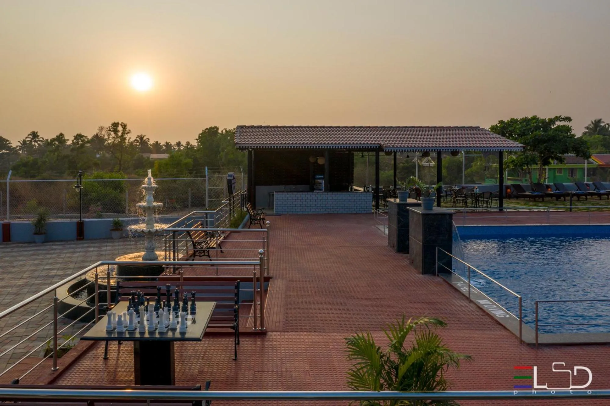 Swimming pool in Salcete Beach Resort