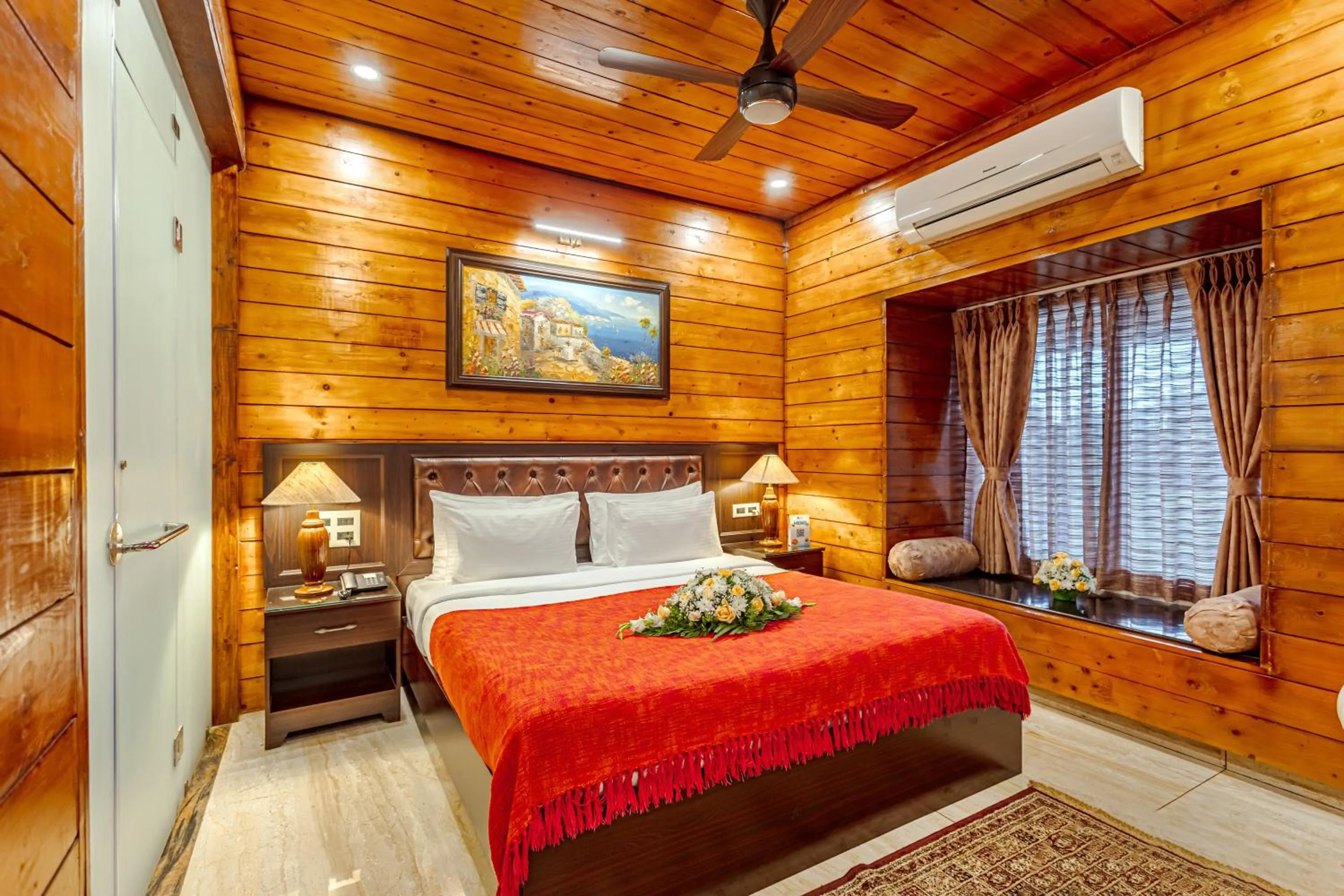 Bed in Salcete Beach Resort