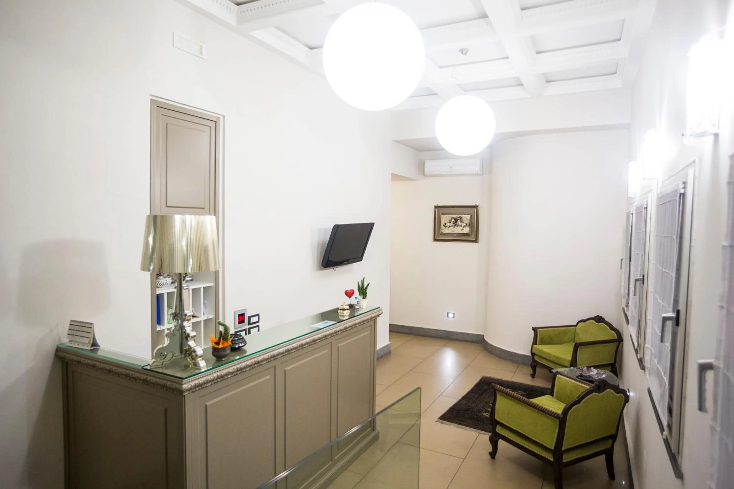 Lobby or reception in Hotel Villa La Colombaia