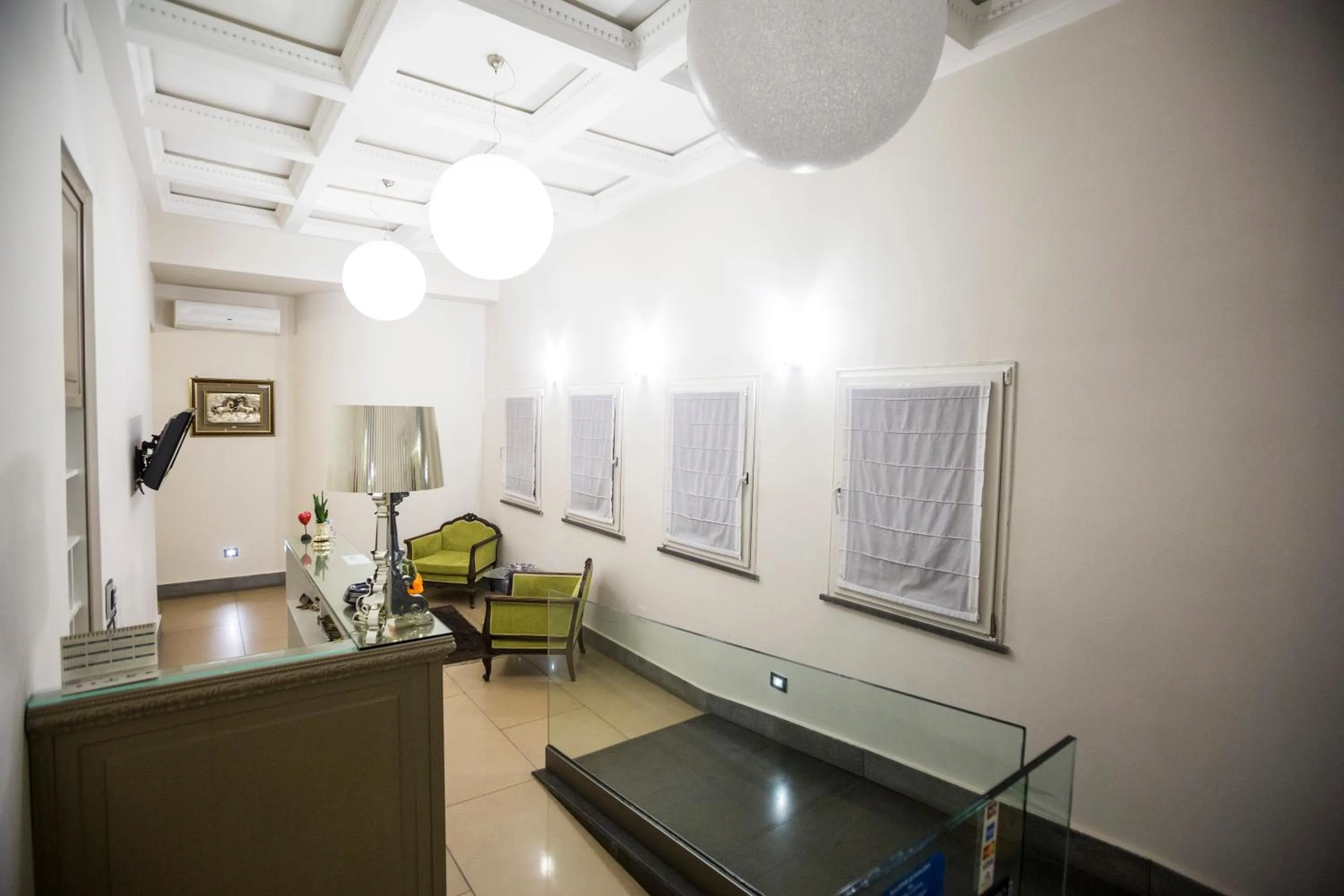 Lobby or reception in Hotel Villa La Colombaia