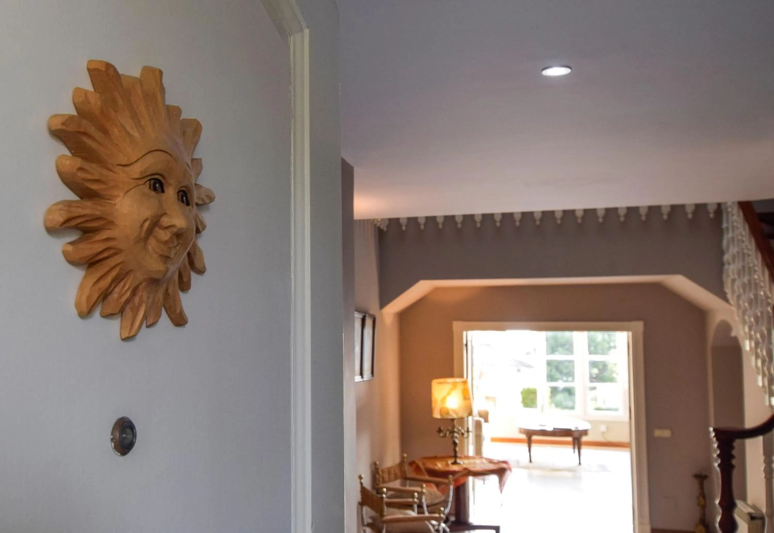 Lobby or reception in Villa Antumalal B&B