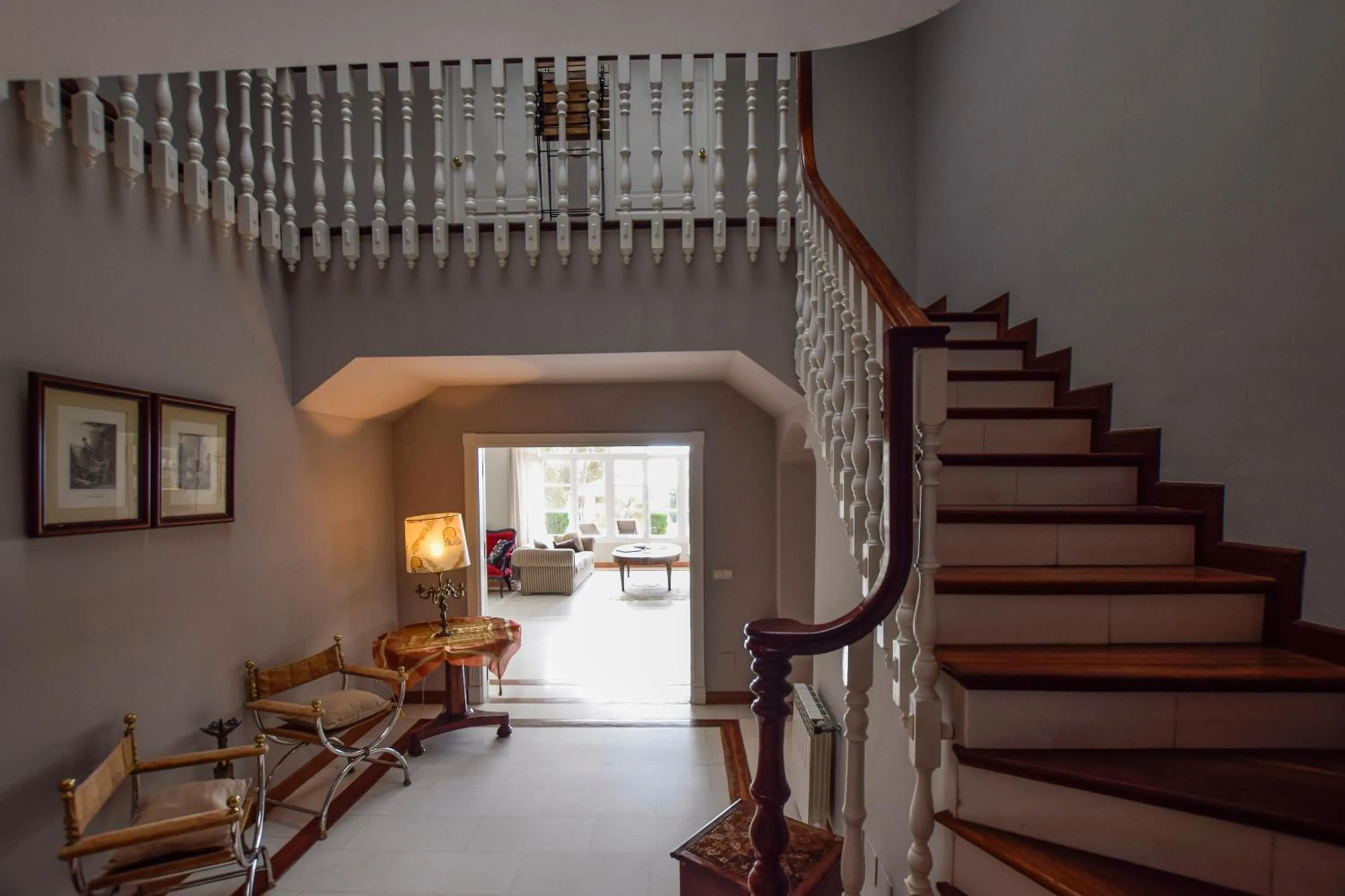 Lobby or reception in Villa Antumalal B&B