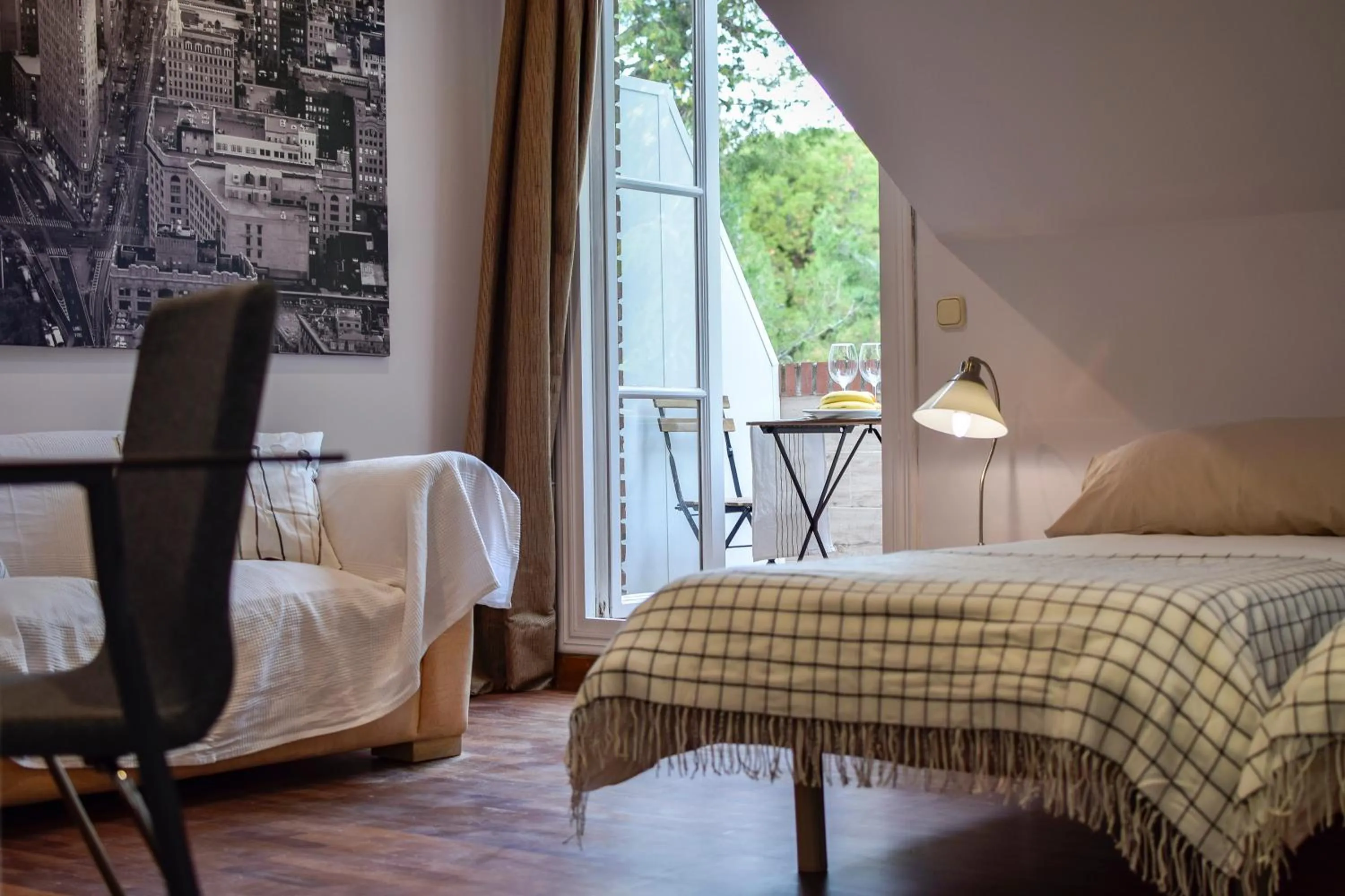 Balcony/Terrace in Villa Antumalal B&B