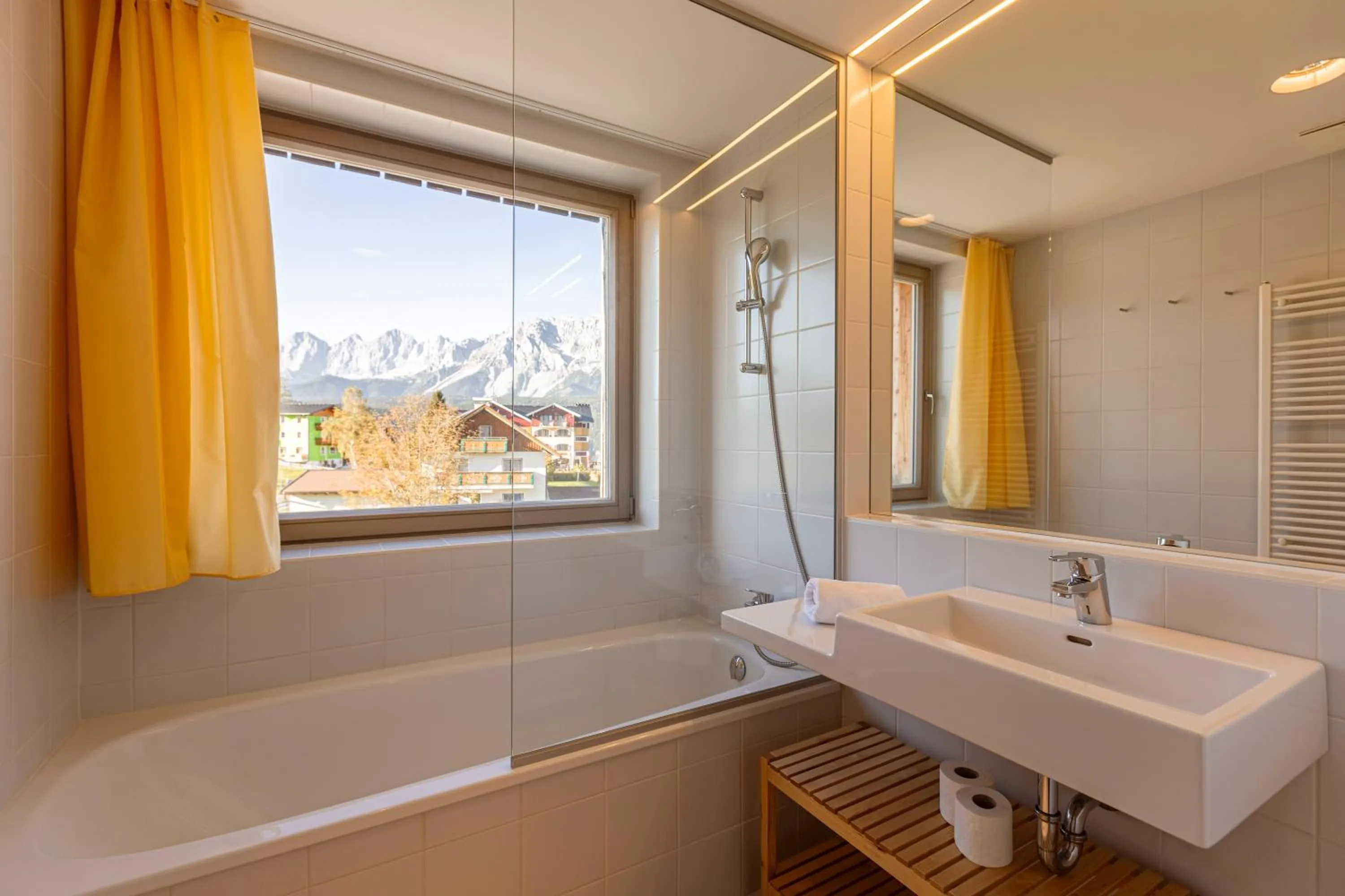 Shower in Alpenrock Schladming by ALPS RESORTS
