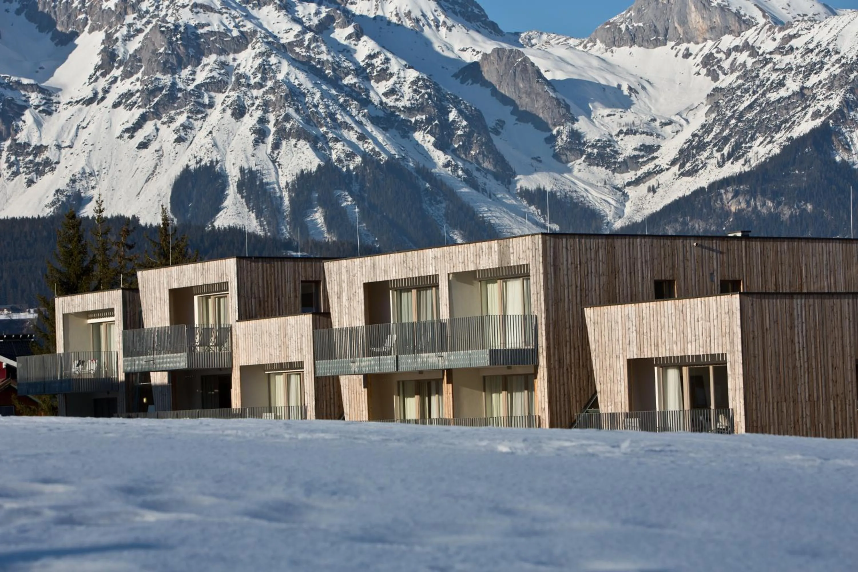 Property building in Alpenrock Schladming by ALPS RESORTS
