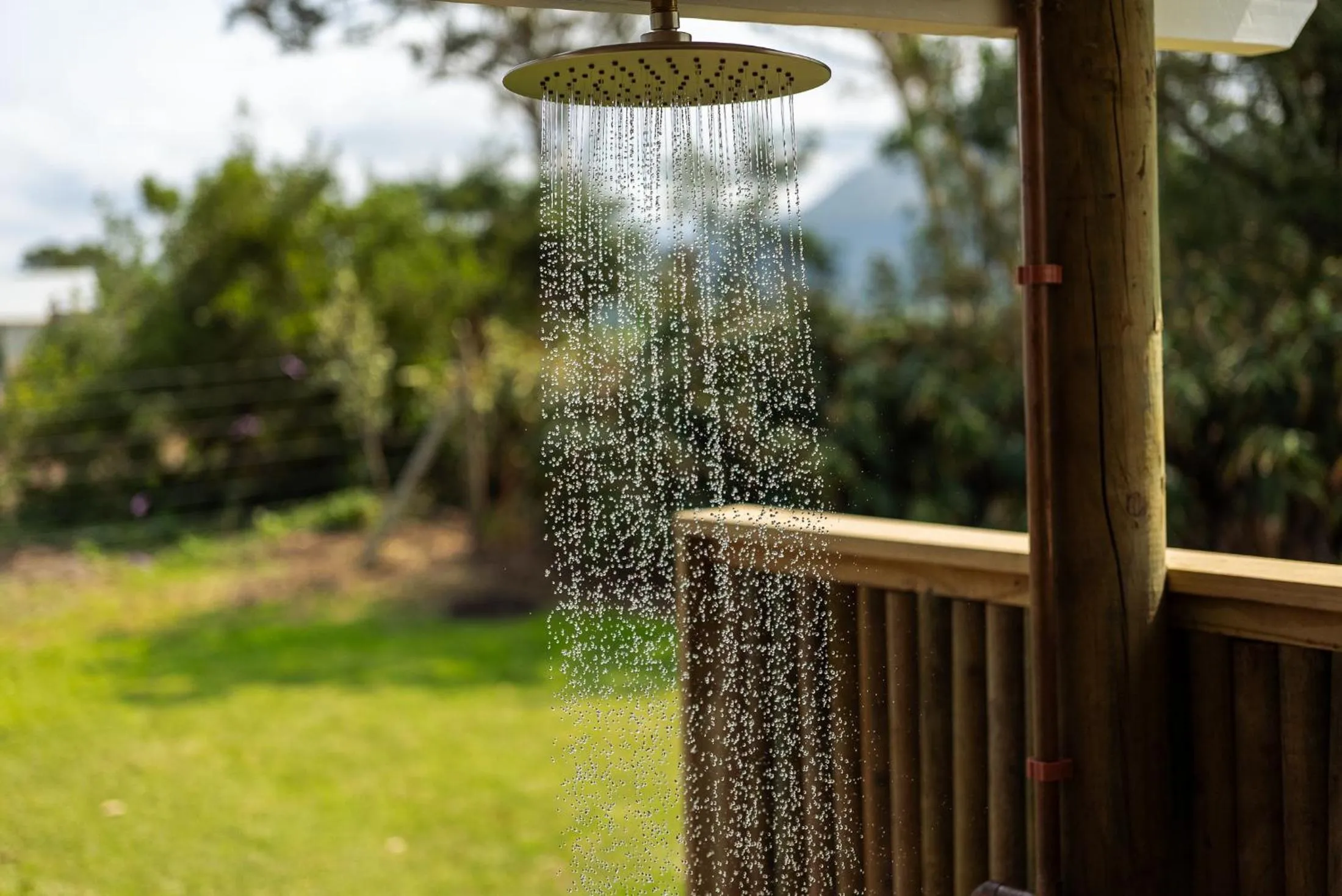 Shower in Oakhurst Farm Cottages