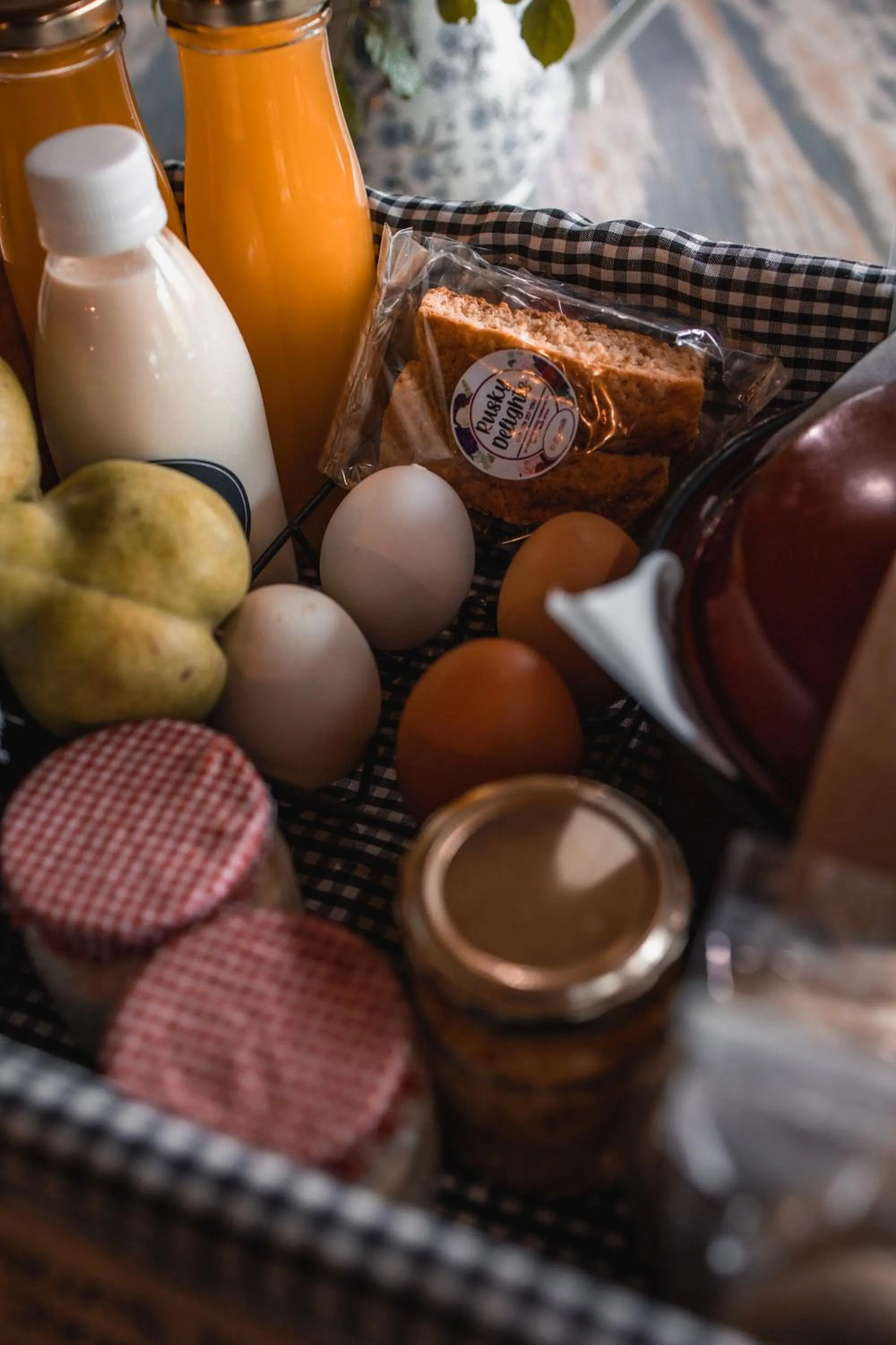Food and drinks in Oakhurst Farm Cottages