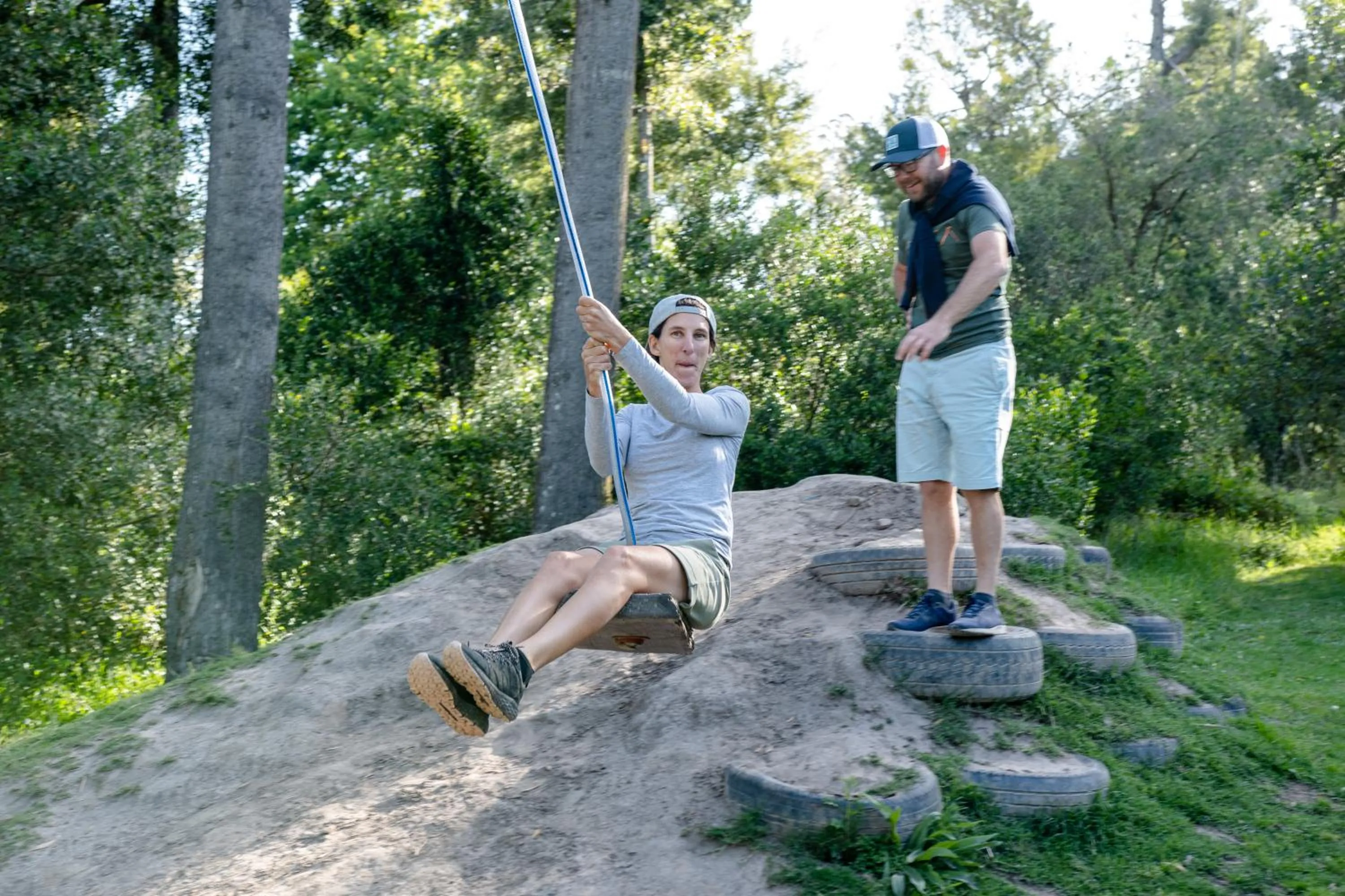 People in Oakhurst Farm Cottages