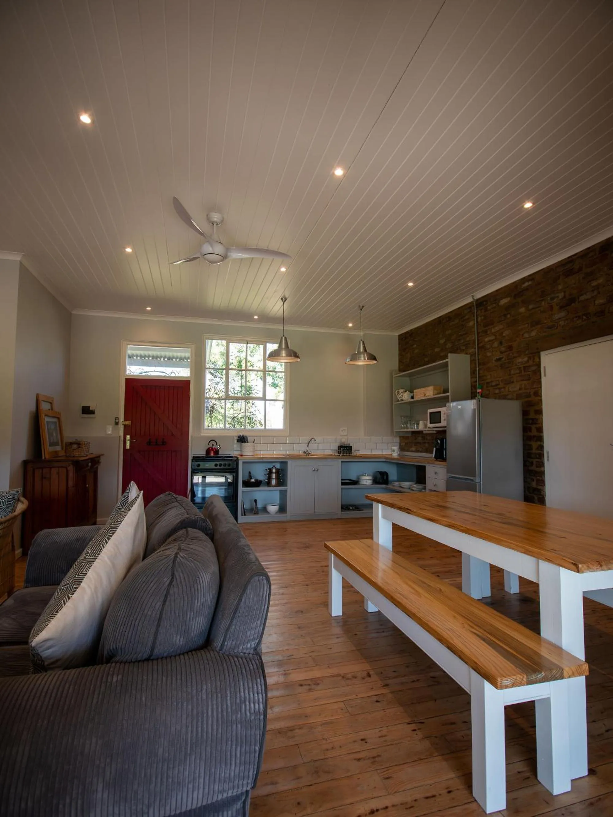 Dining area in Oakhurst Farm Cottages