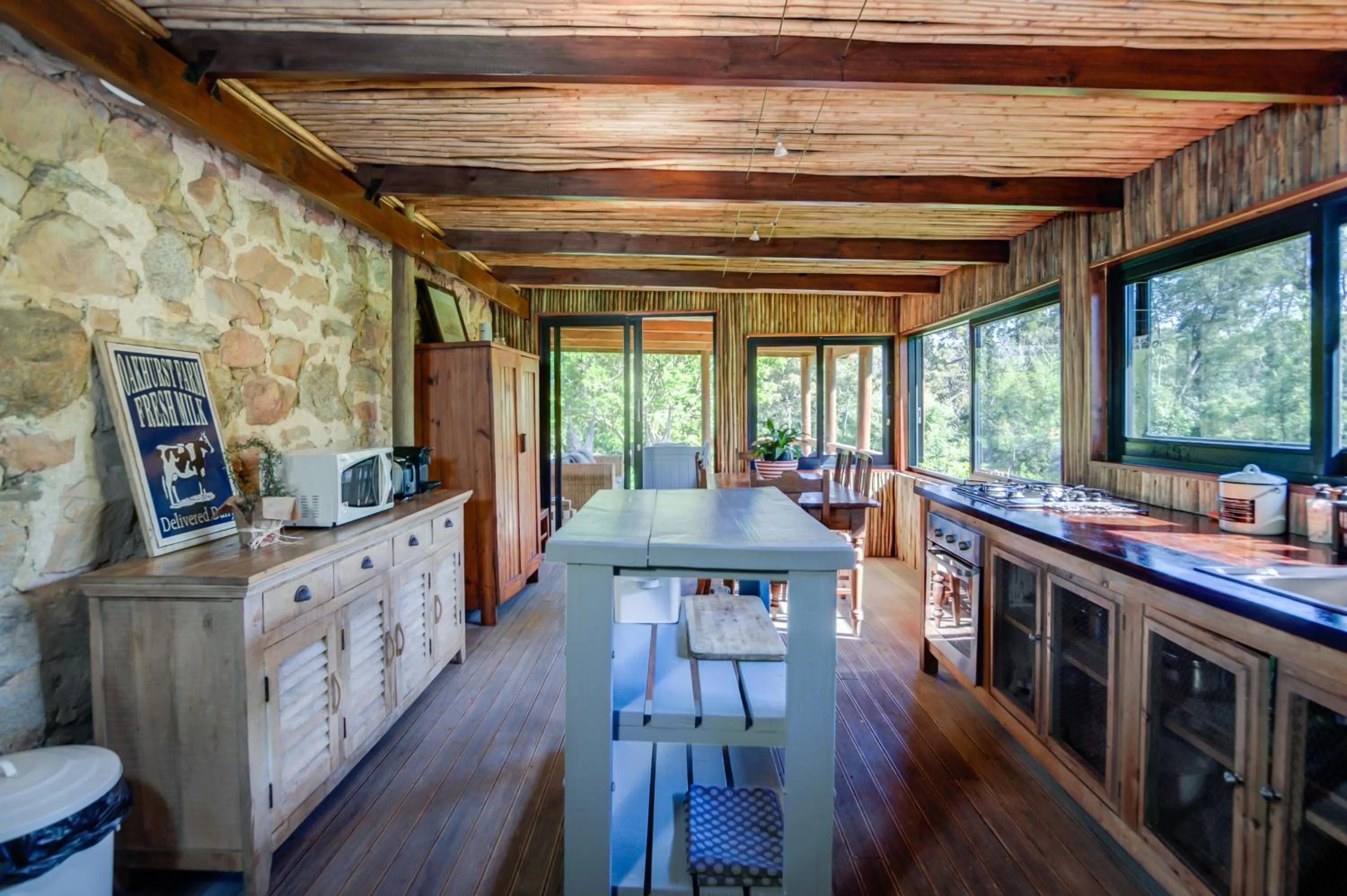kitchen in Oakhurst Farm Cottages