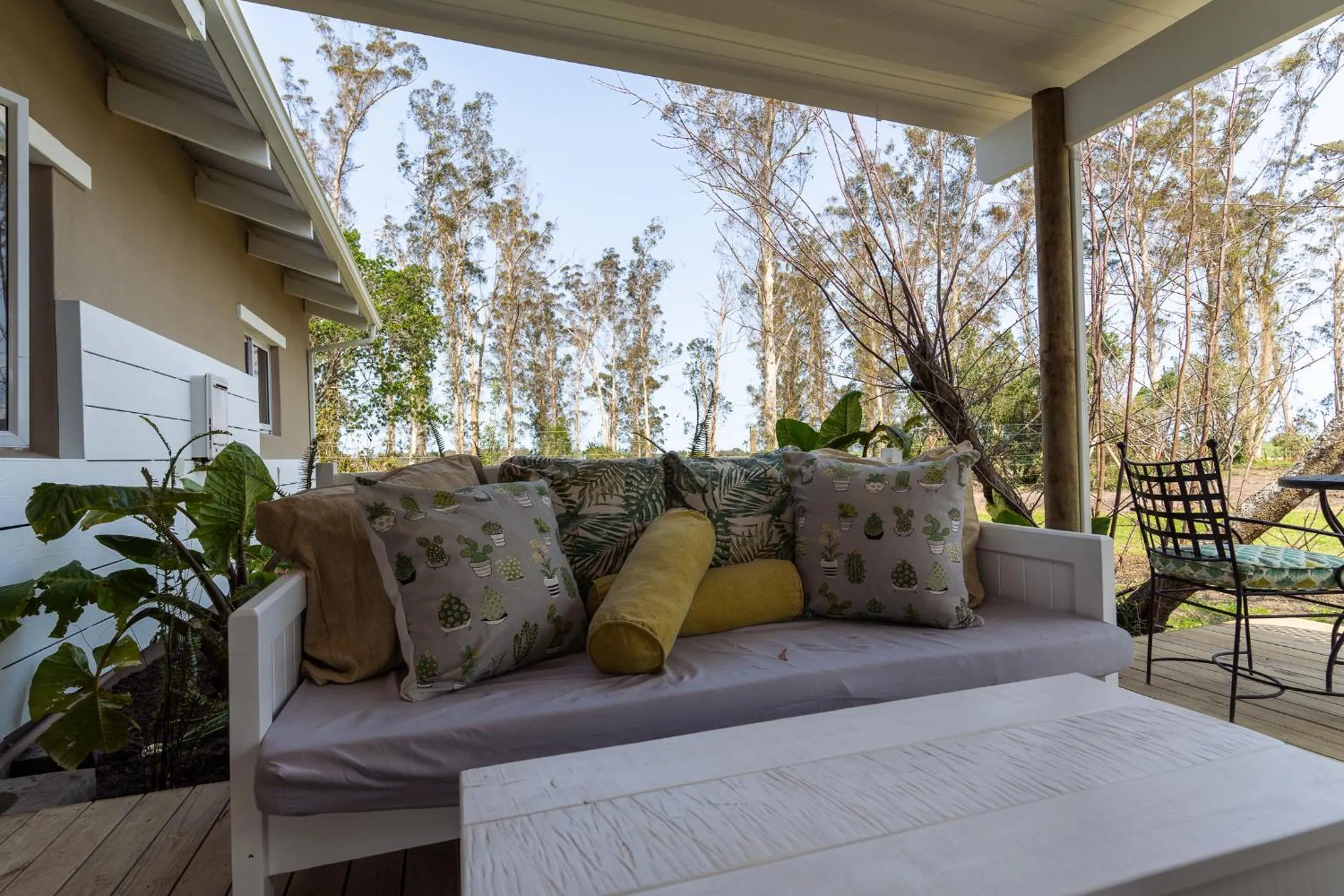 Patio in Oakhurst Farm Cottages