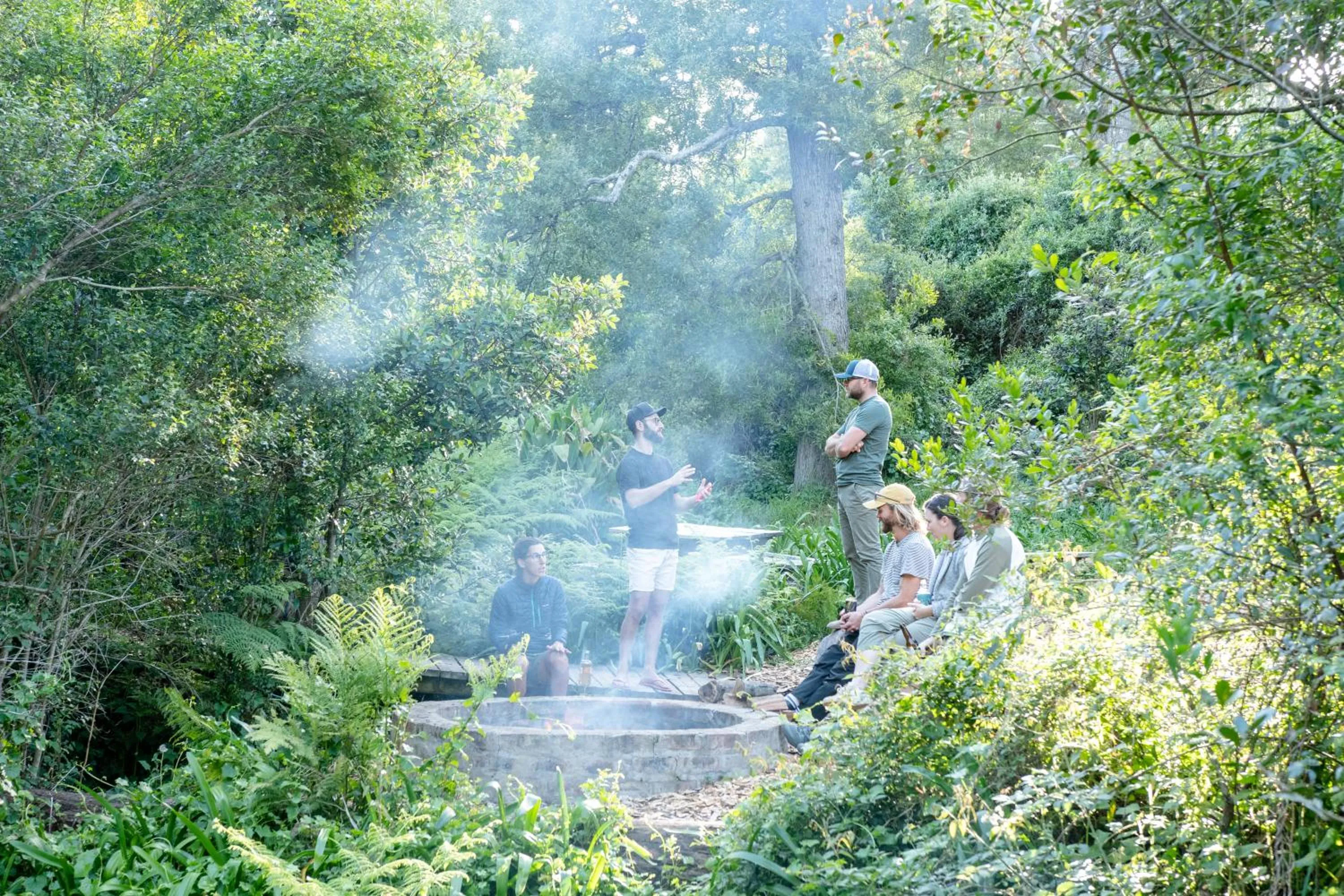 People in Oakhurst Farm Cottages