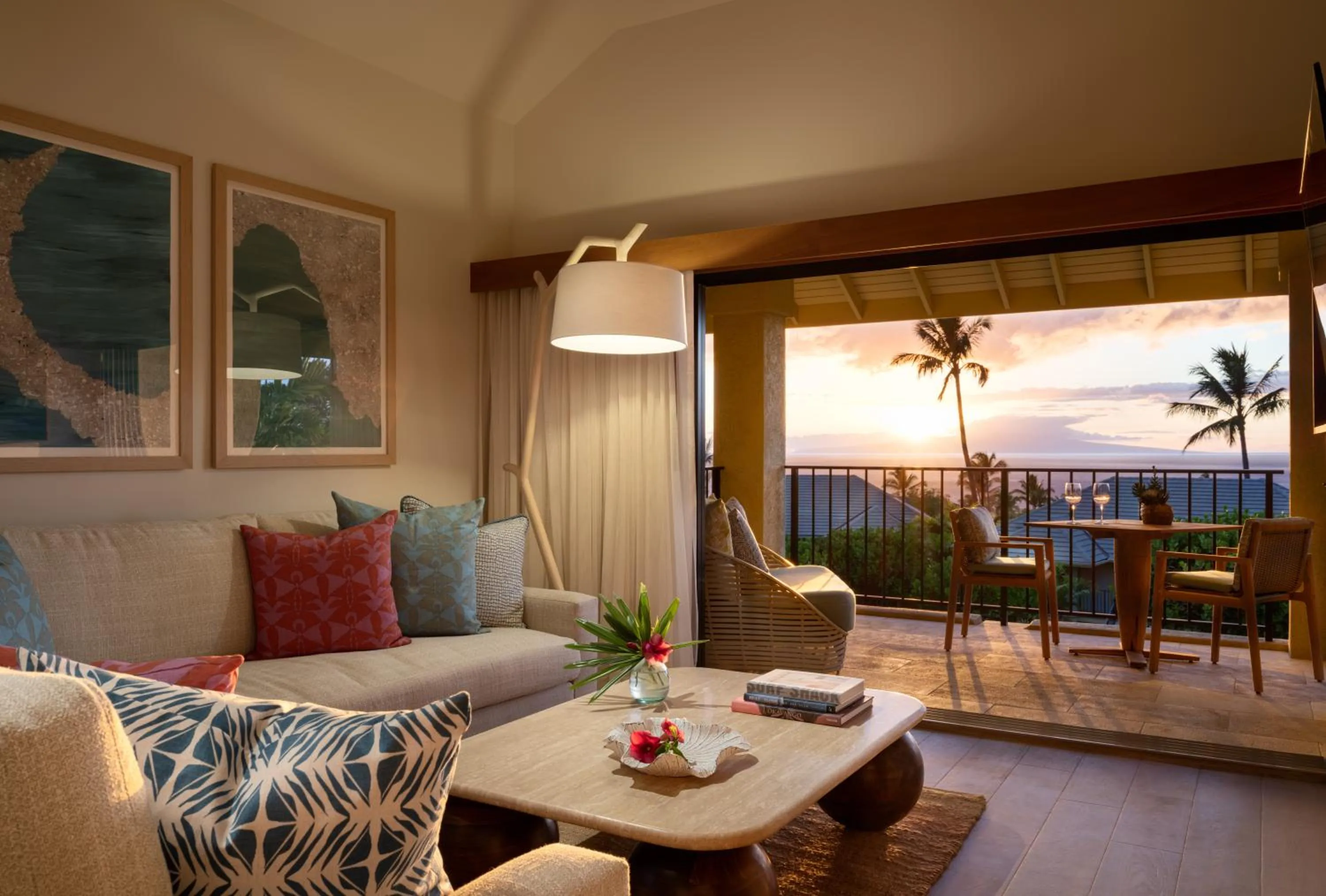 Living room in Hotel Wailea, Relais & Châteaux - Adults Only
