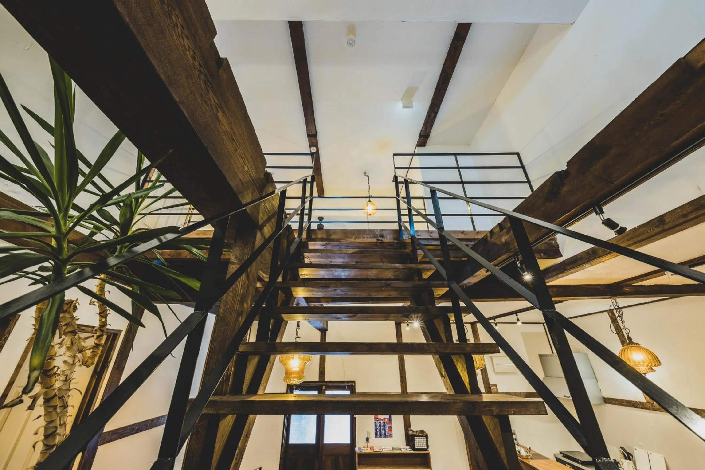 Living room in Otaru Tap Room & Hostel