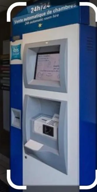 Lobby or reception in ibis budget Concarneau