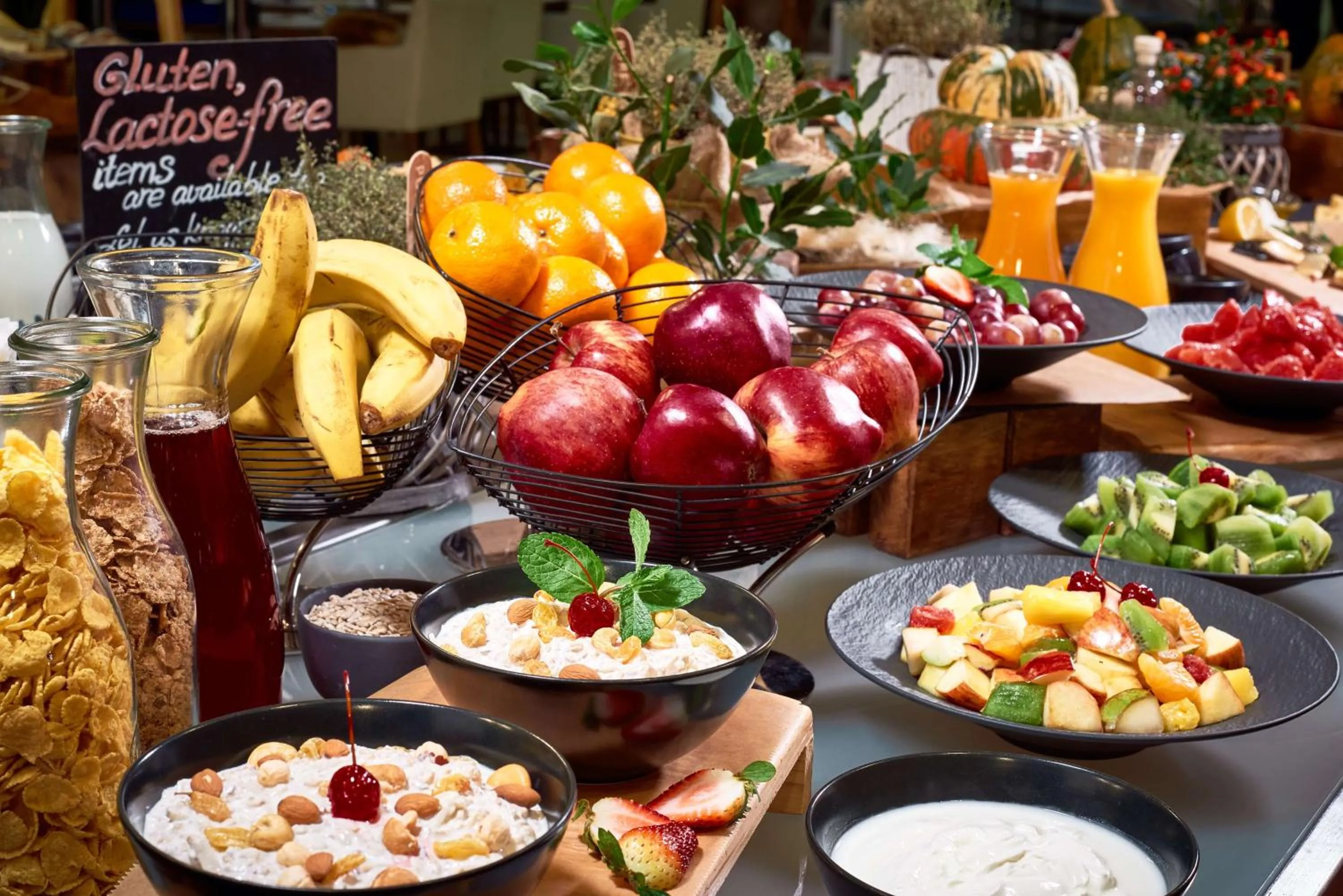 Buffet breakfast in Radisson Blu Hotel, Kyiv Podil City Centre