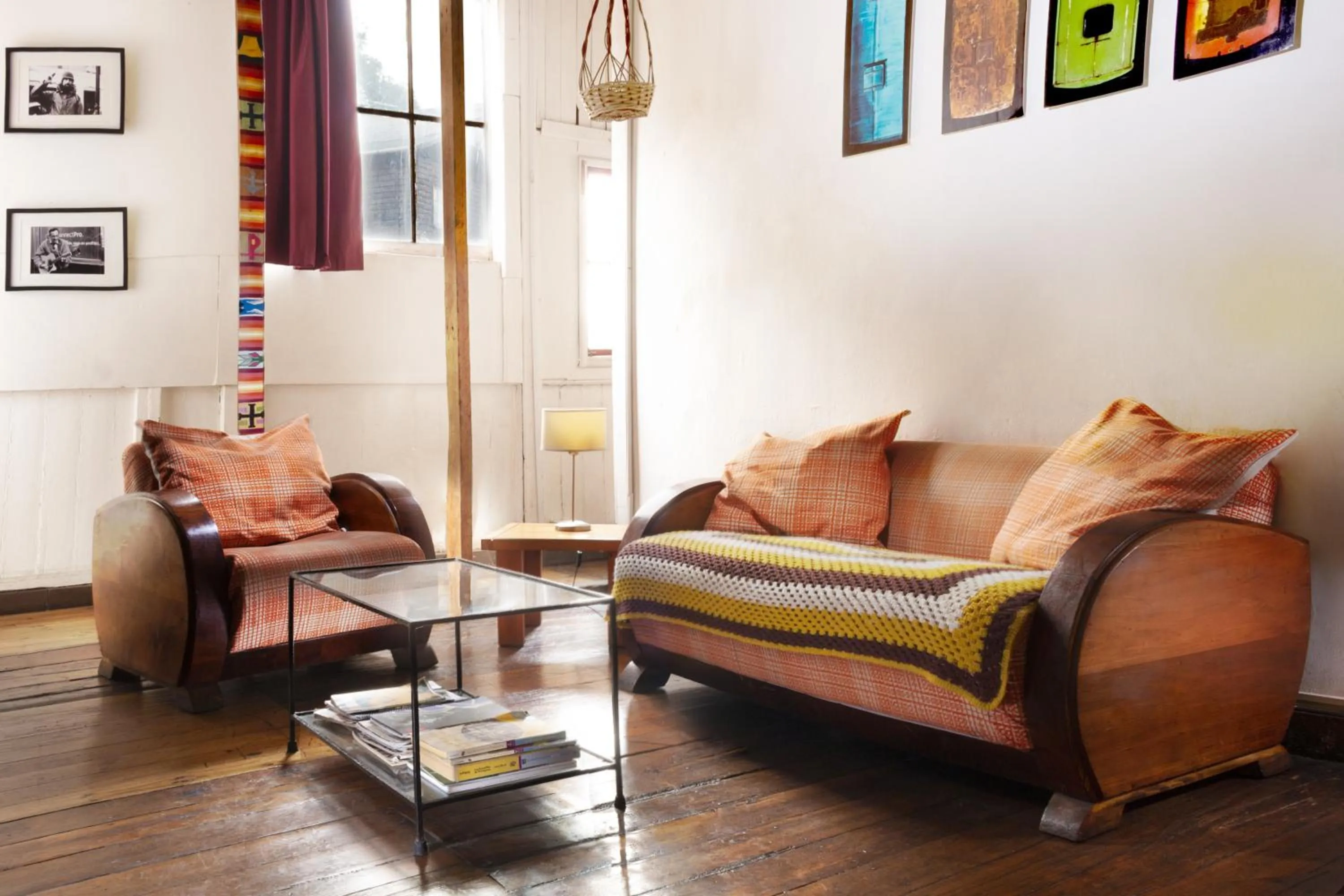 Living room in Casa Volante Hostal