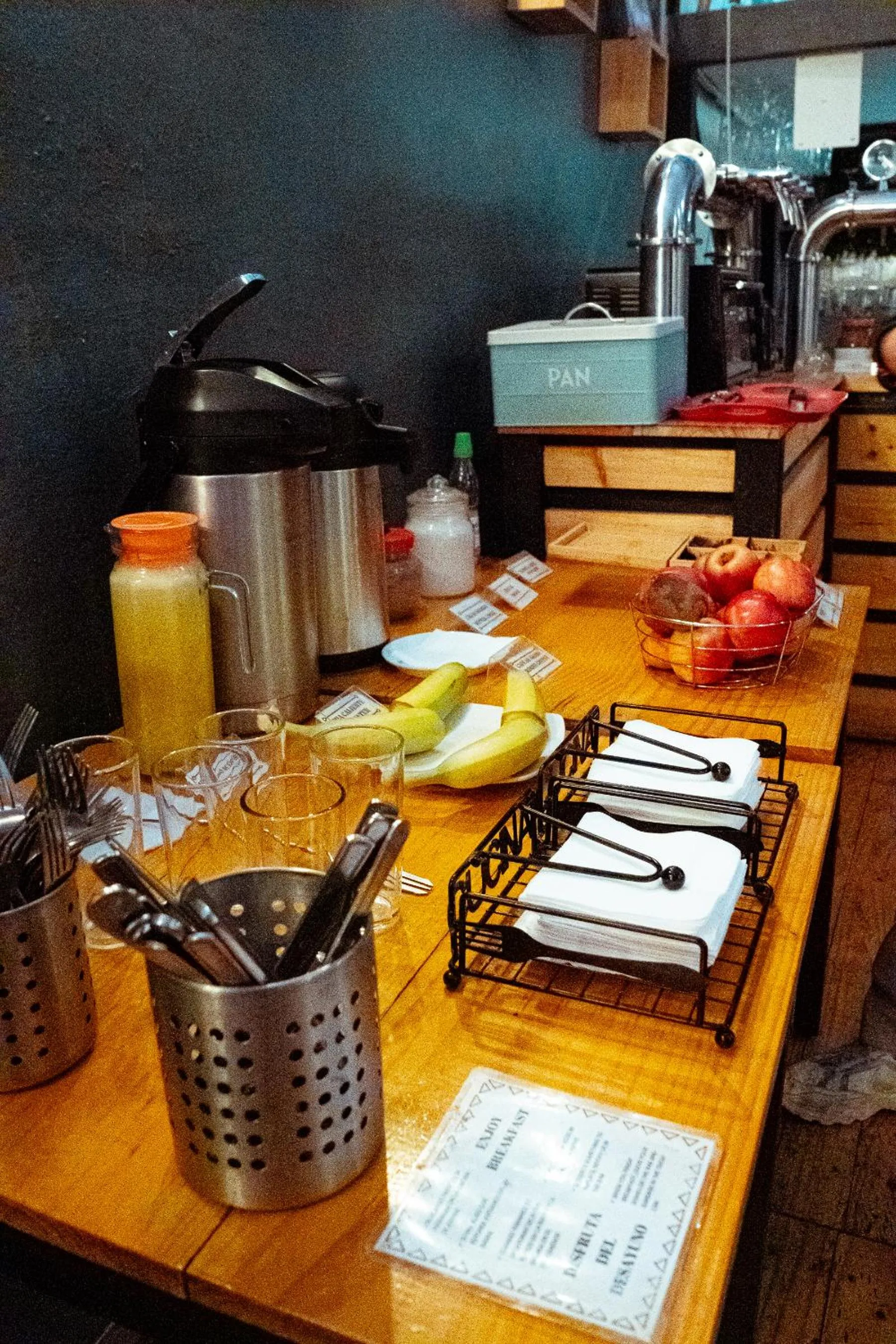 Breakfast in Casa Volante Hostal