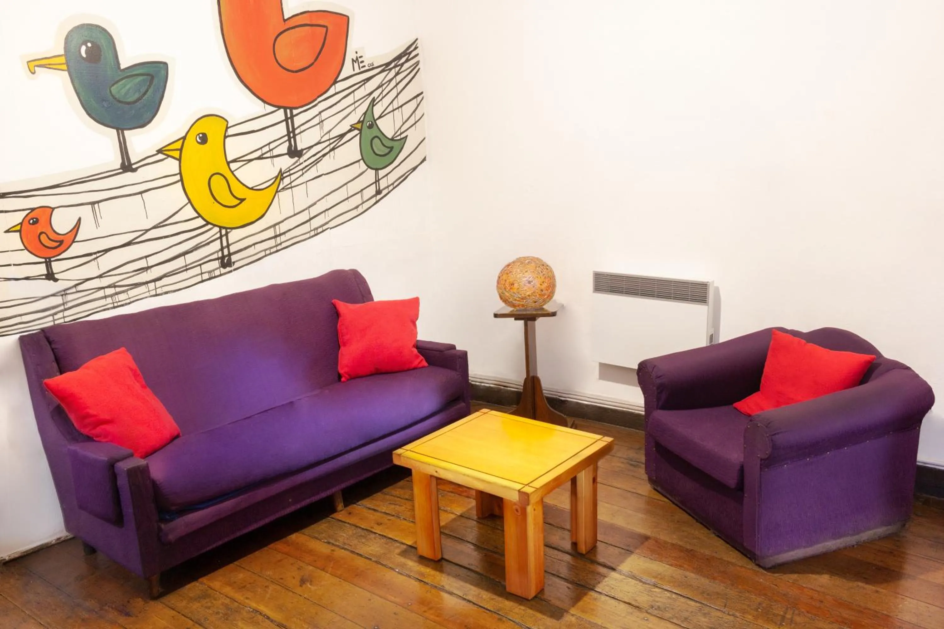 Living room in Casa Volante Hostal