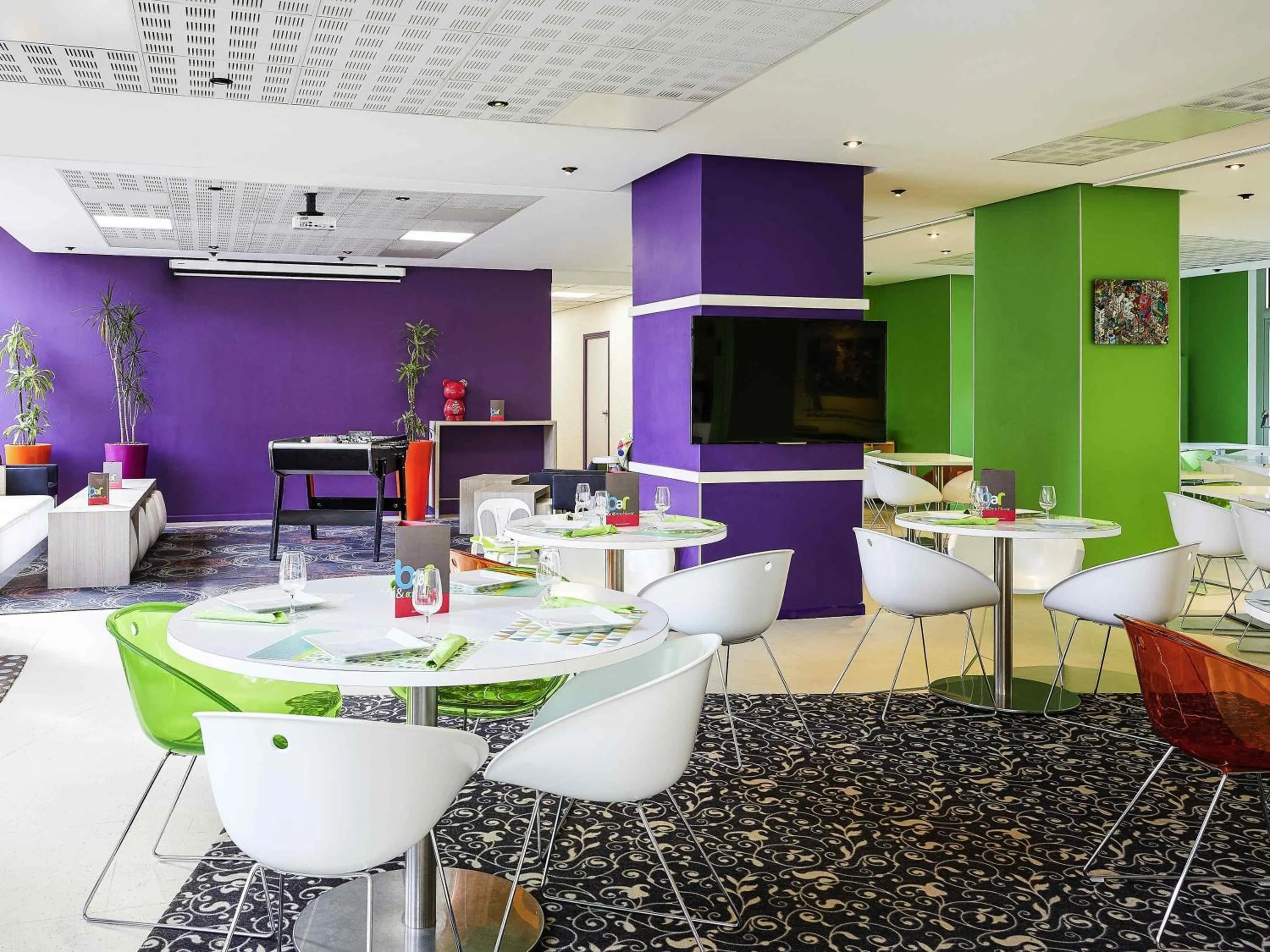 Lounge or bar in ibis Styles Lille Centre Gare Beffroi