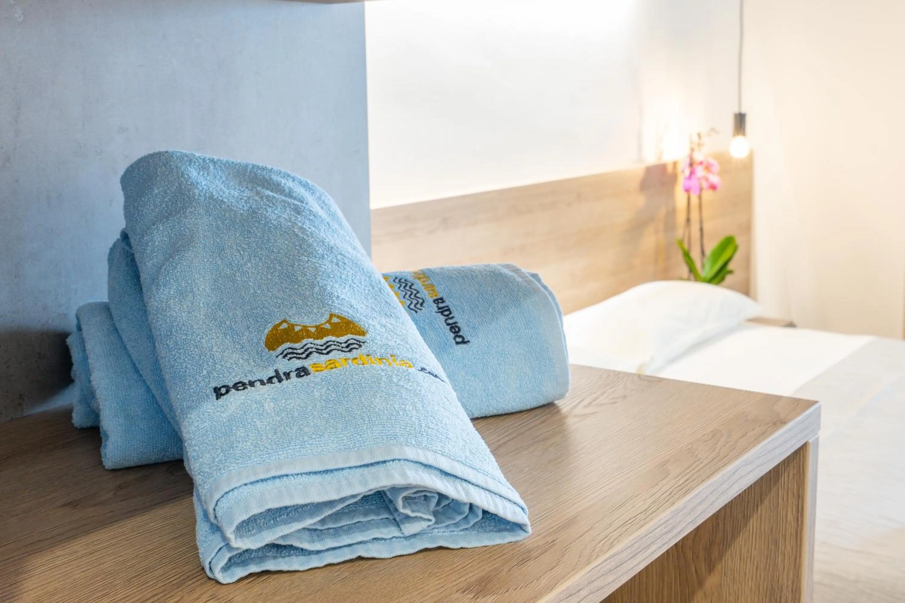 Bed in Horizon Hotel Badesi