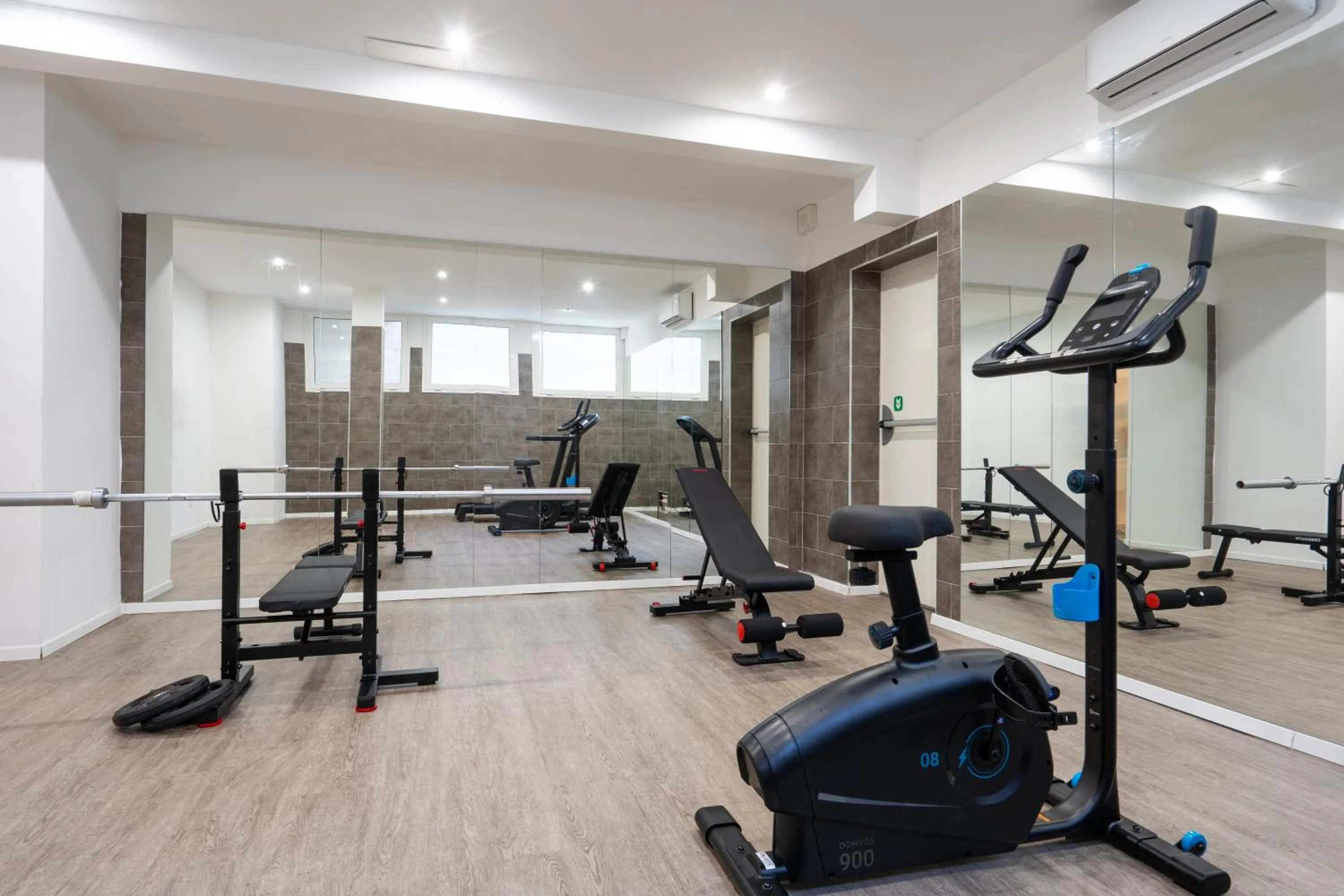 Fitness centre/facilities in Horizon Hotel Badesi