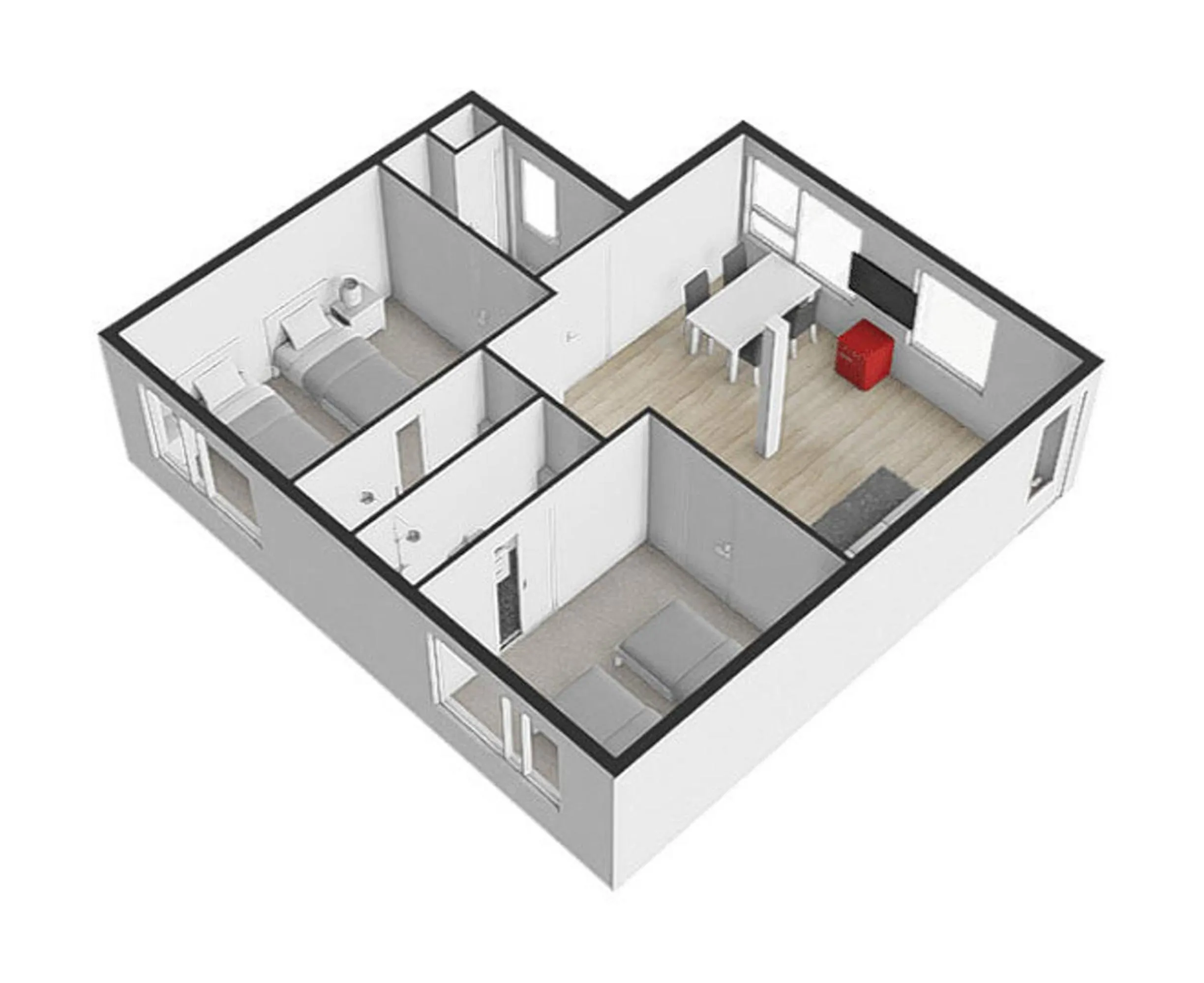 Floor plan in Landgoed Leudal - In de natuur nabij Roermond