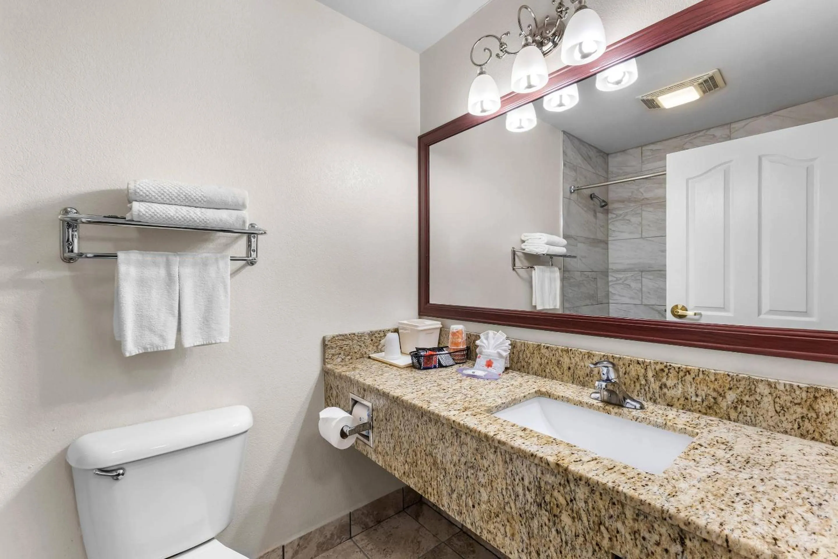 Bedroom in Quality Inn & Suites Salt Lake City Airport West