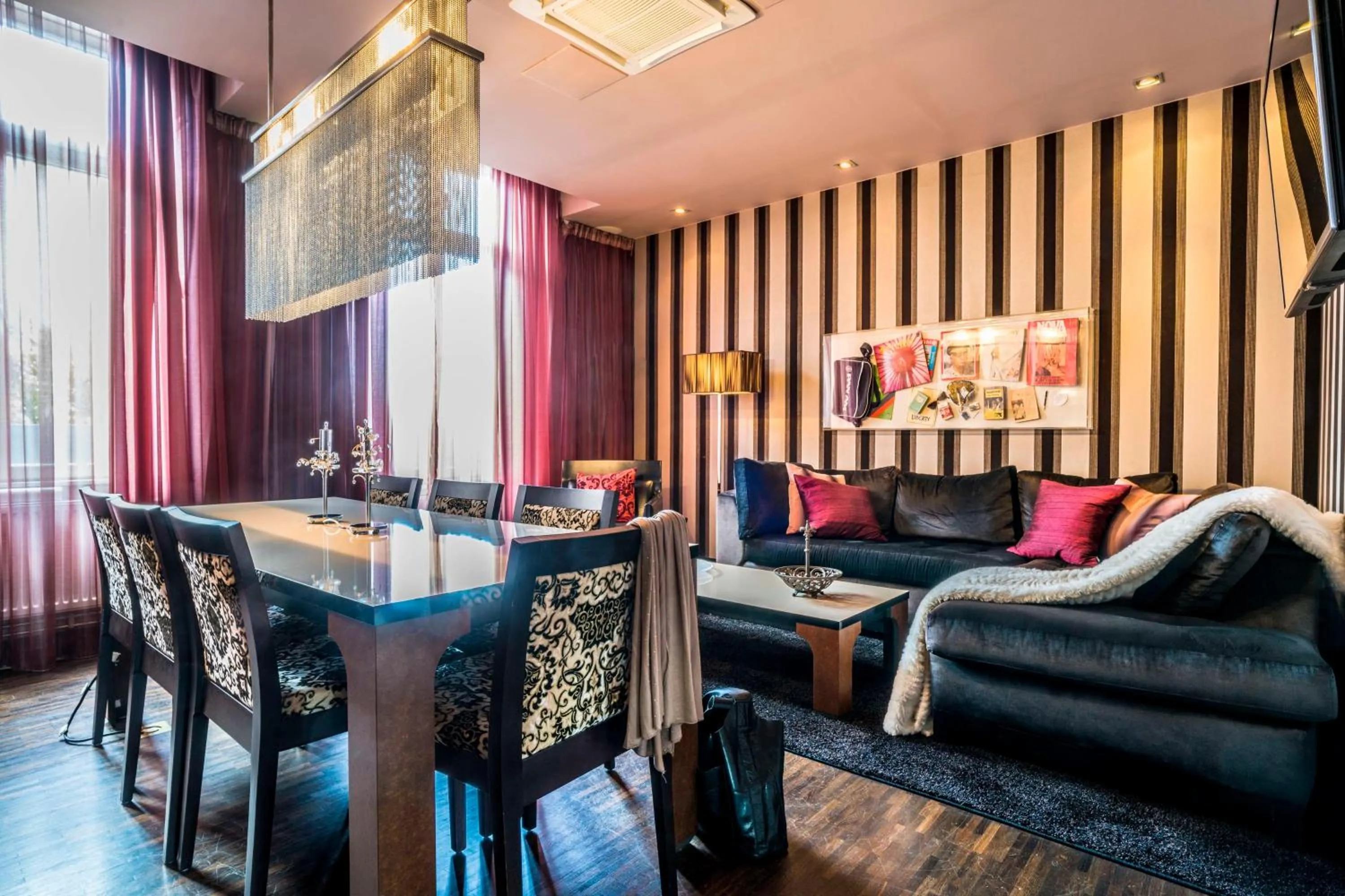 Bedroom in Scandic Stora Hotellet