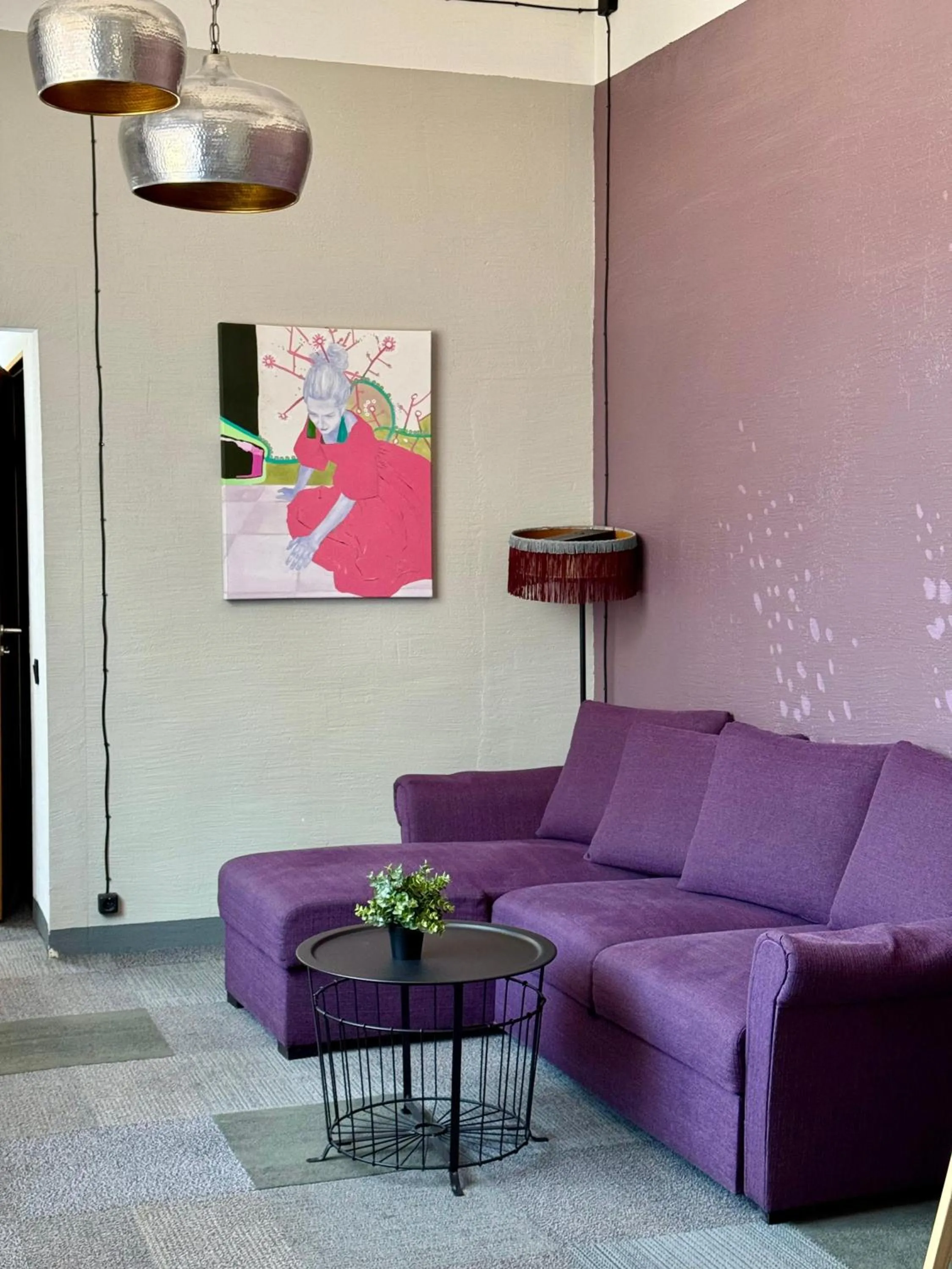 Seating area in Zeit Hotel