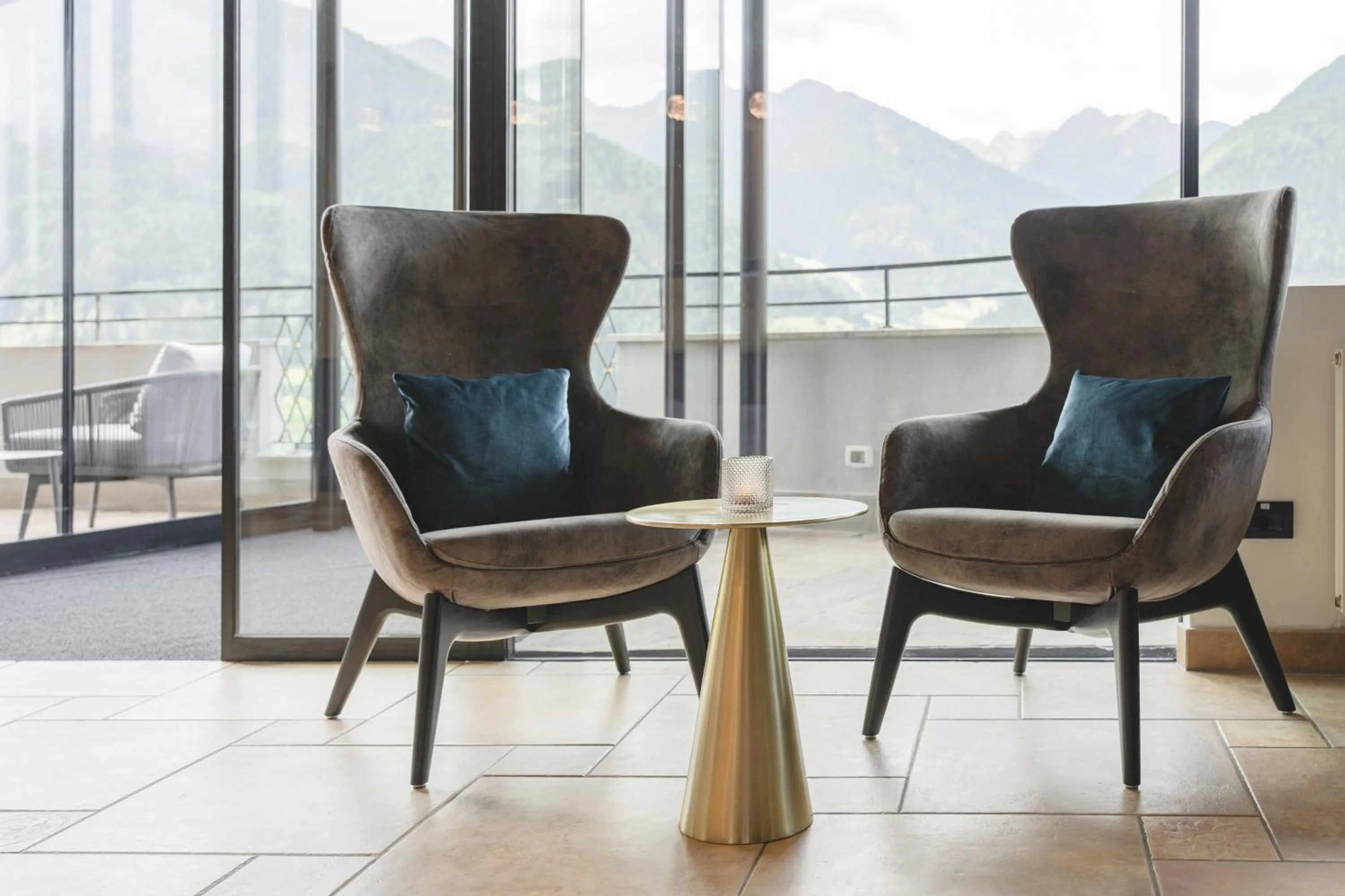 Seating area in Hotel Lahnerhof