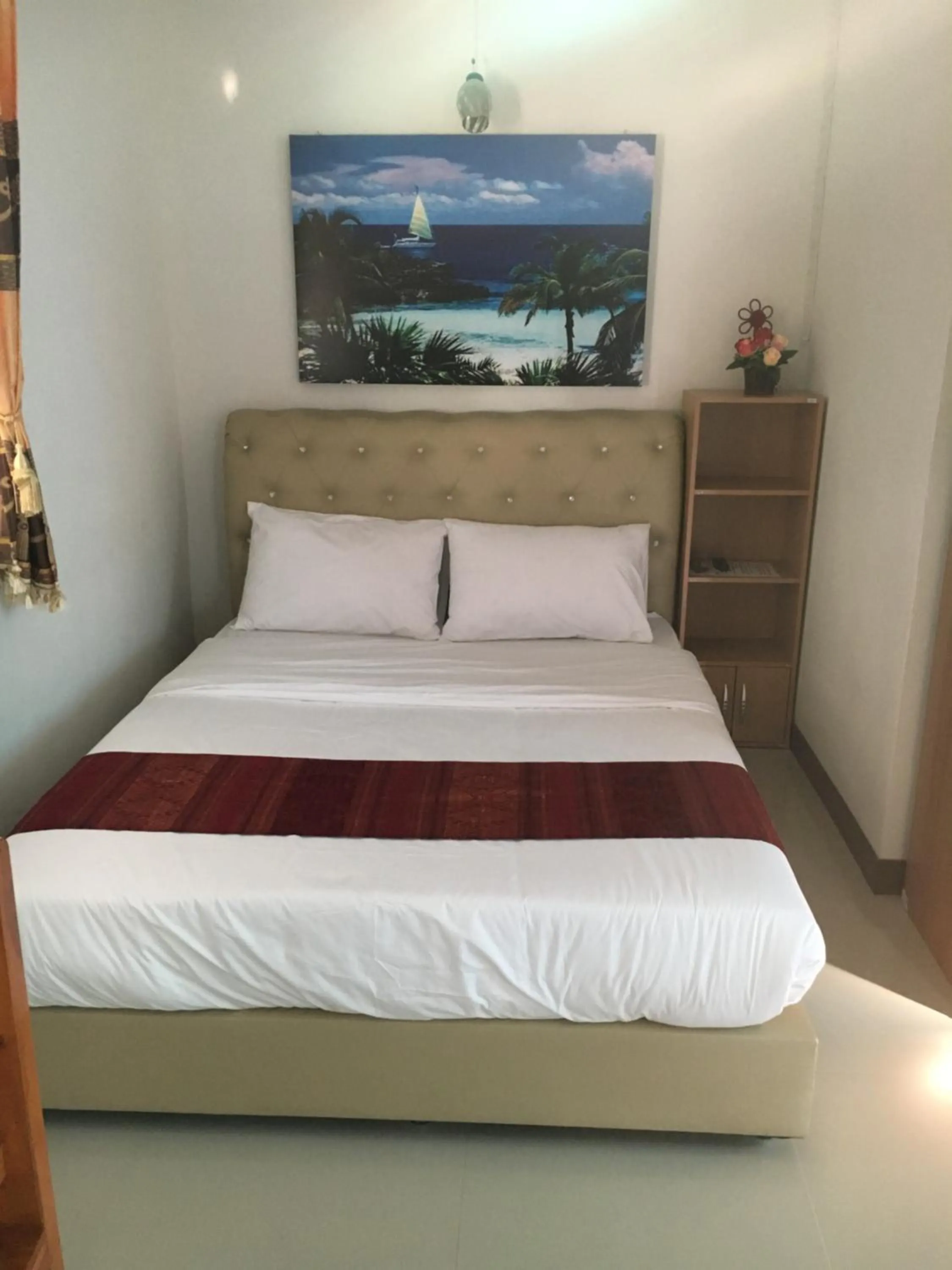 Bed in บุญจินดา รีสอร์ท