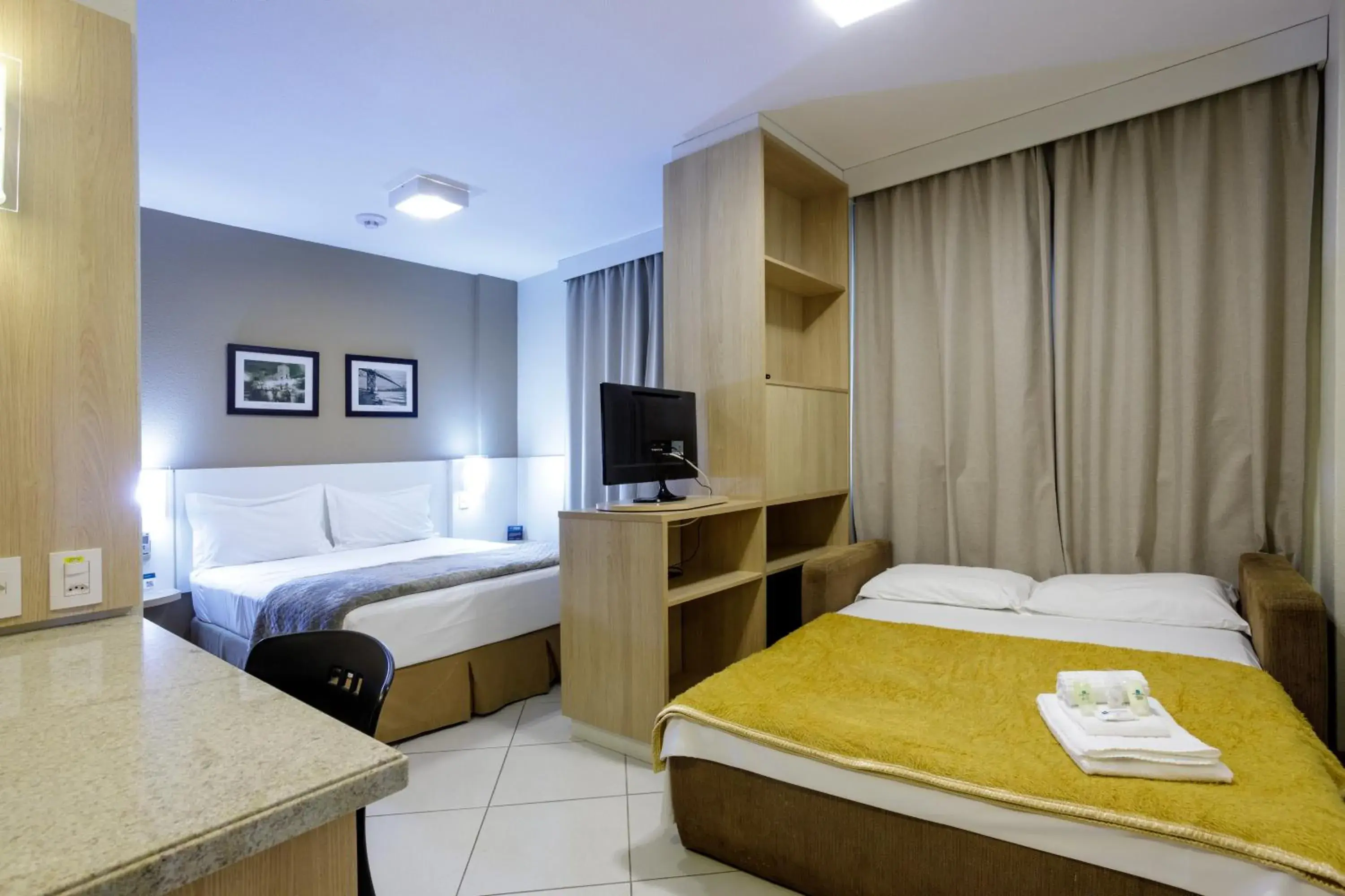 Double Room - Disability Access in Interclass Florianópolis Double Room - Disability Access in Interclass Florianópolis