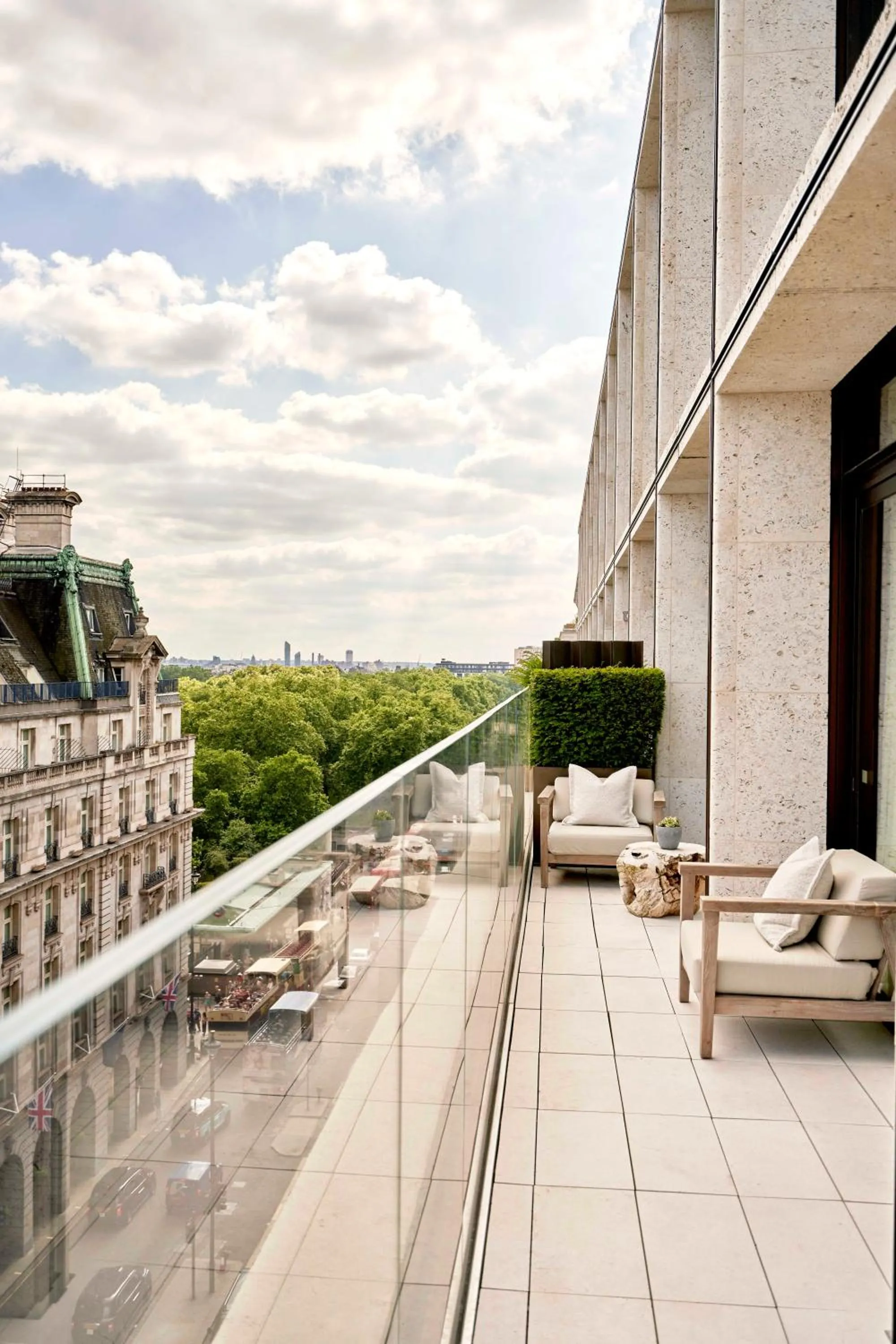 Balcony/Terrace in 1 Hotel Mayfair