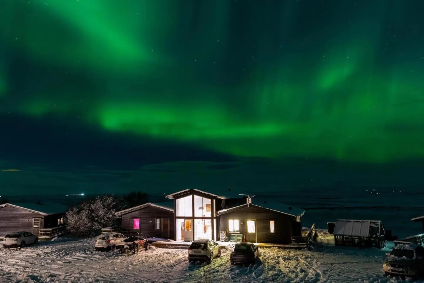 Property building in Aurora Lodge Hotel