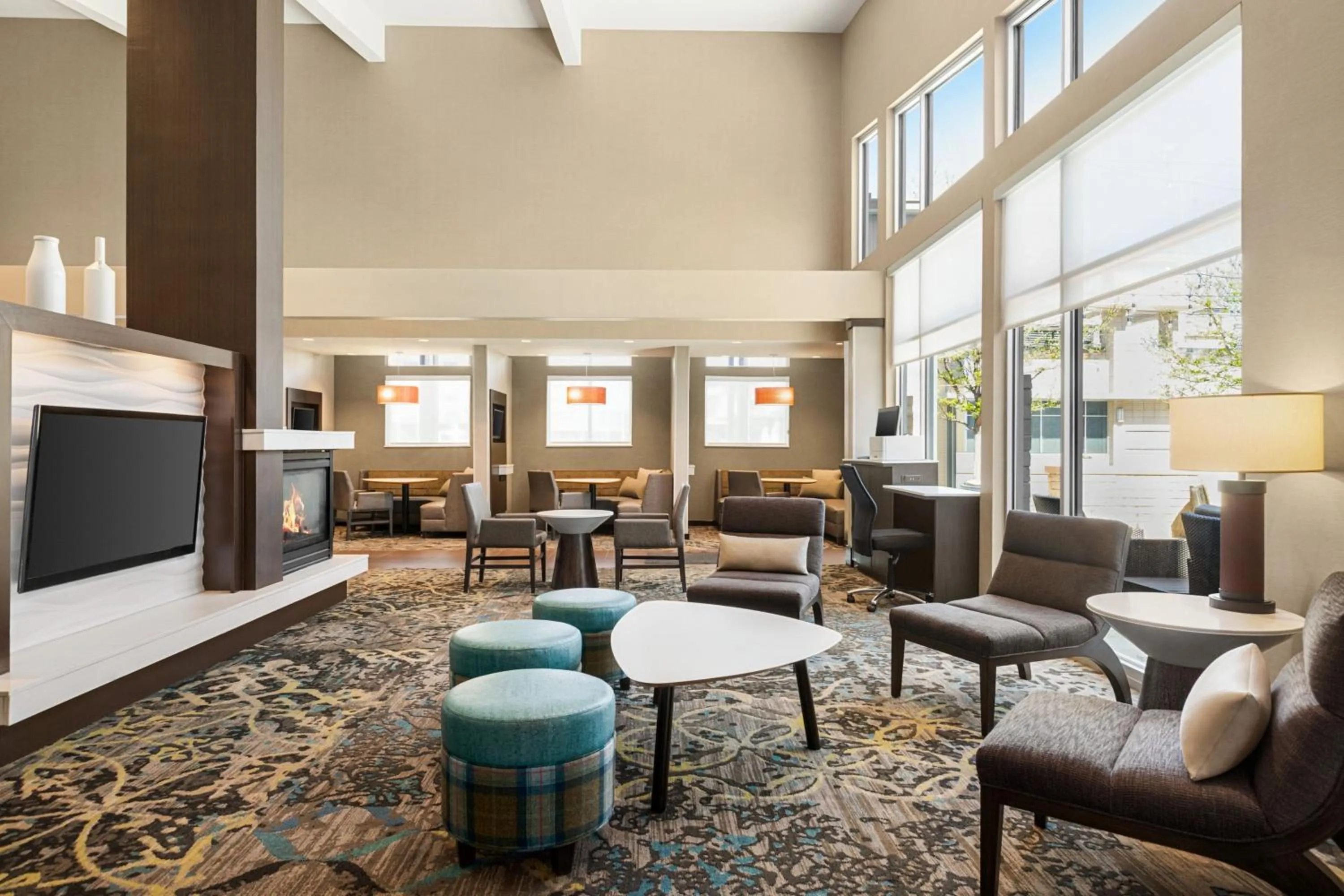 Lobby or reception in Residence Inn Denver Cherry Creek