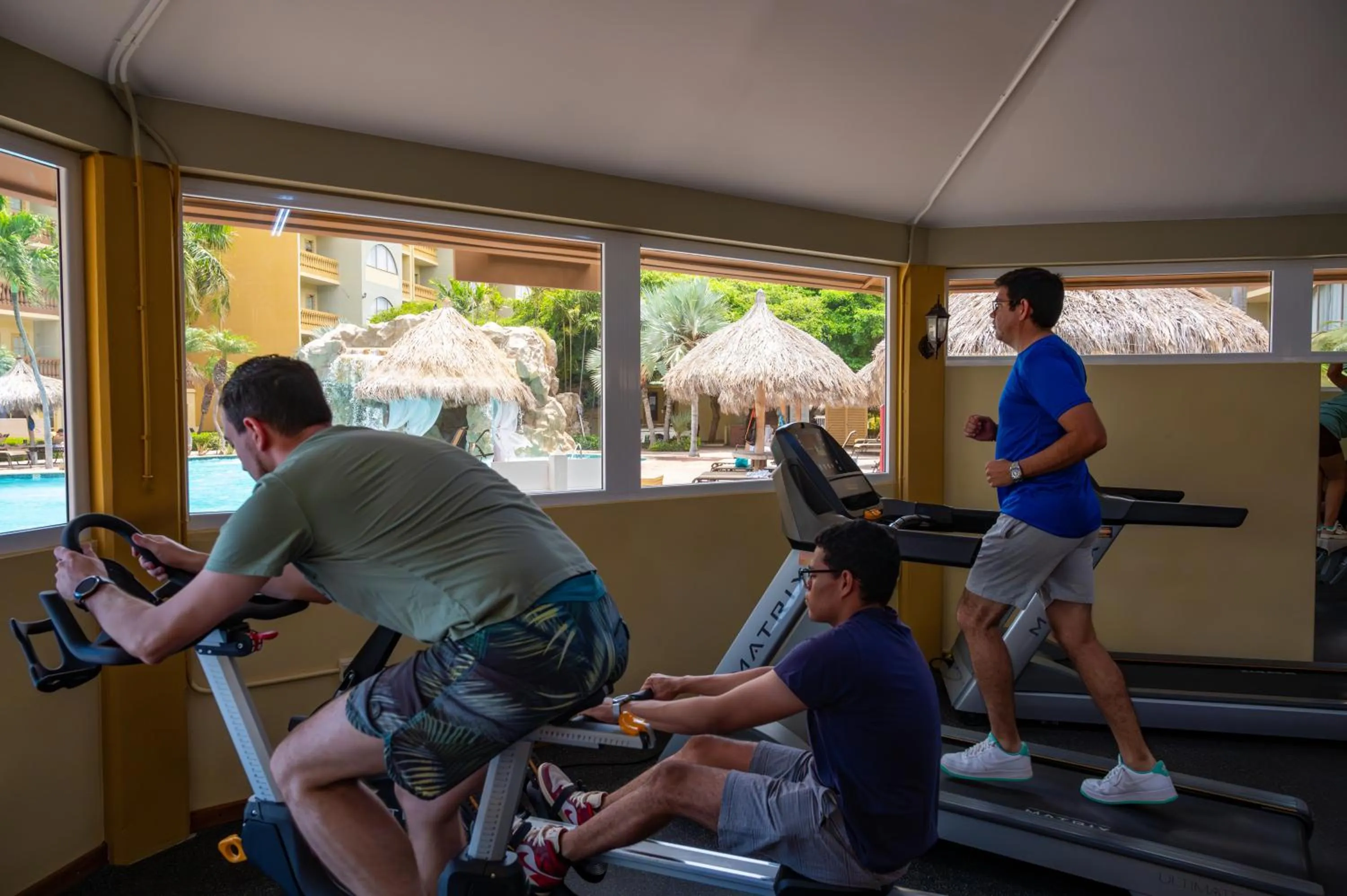 Fitness centre/facilities in Eagle Aruba Resort