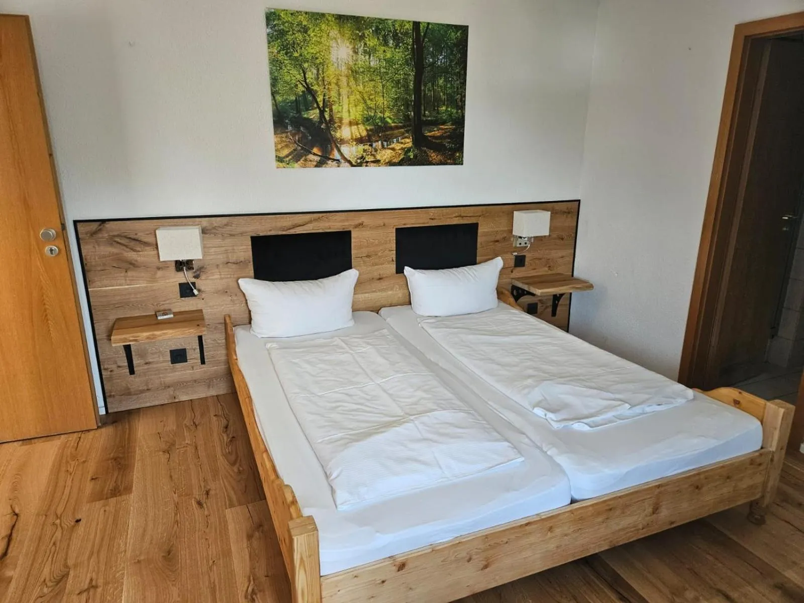 Bed in Hotel & Restaurant Tanne