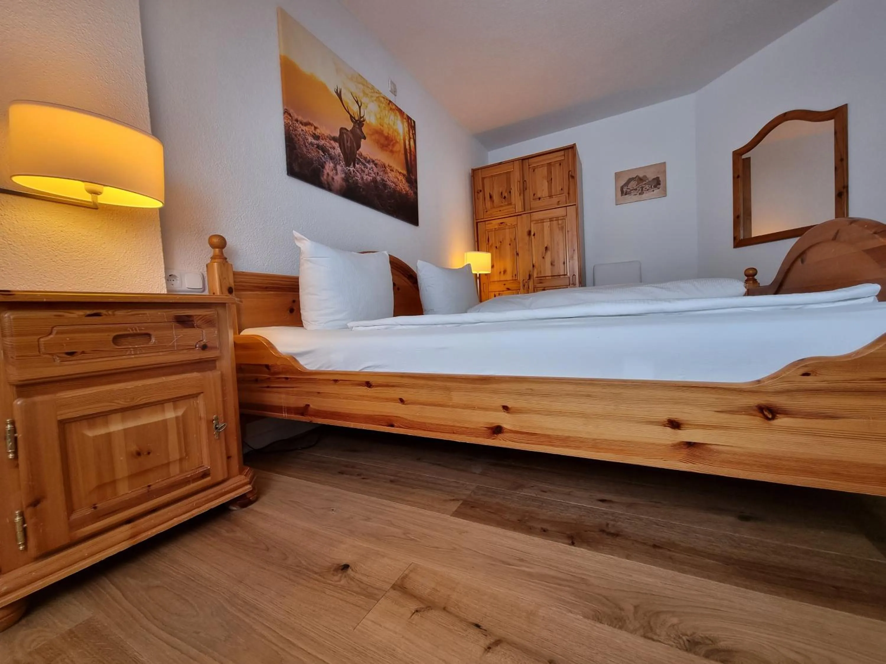 Bedroom, Bed in Hotel & Restaurant Tanne