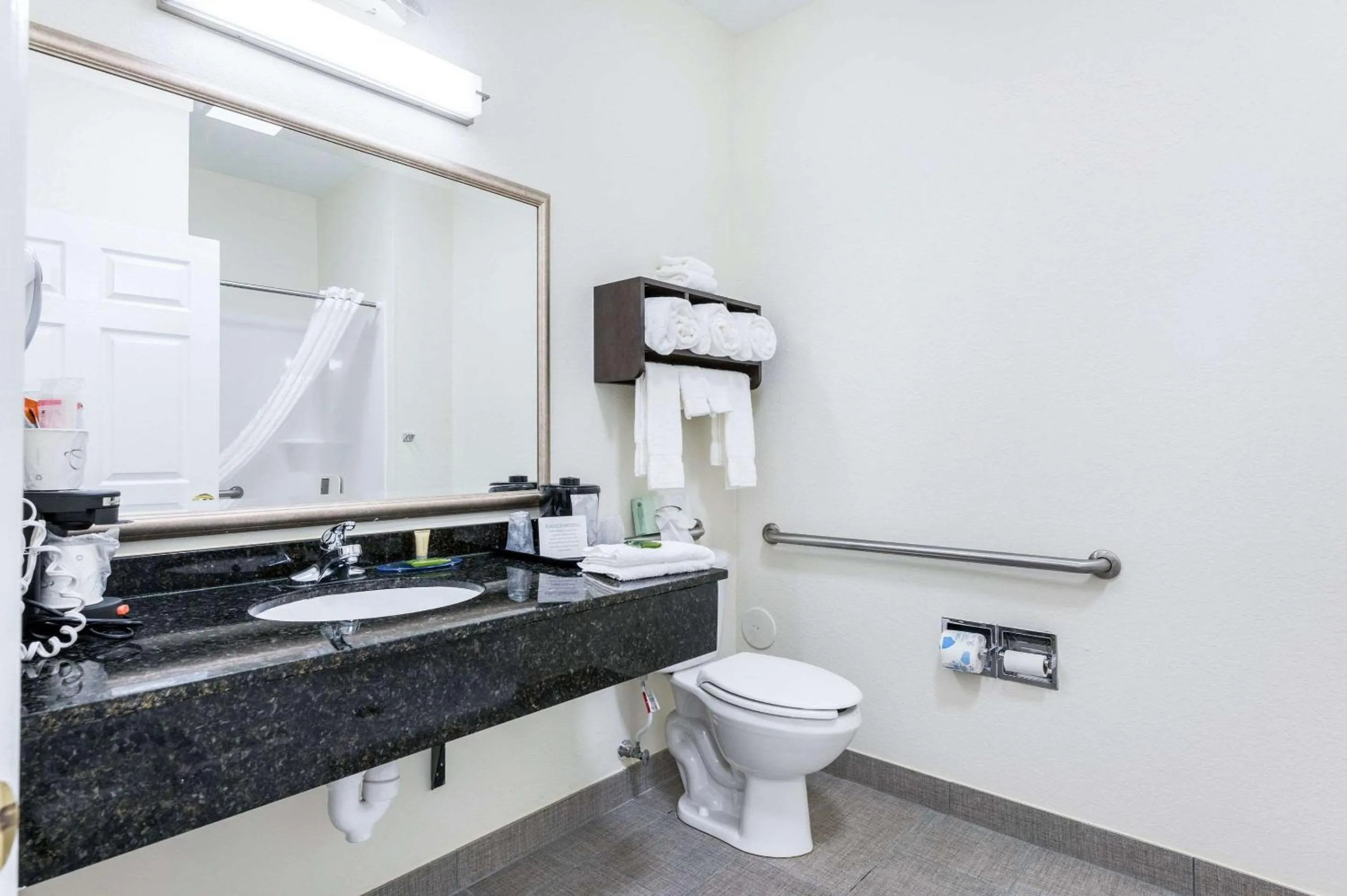 Bathroom in Clarion Pointe Madison-Huntsville