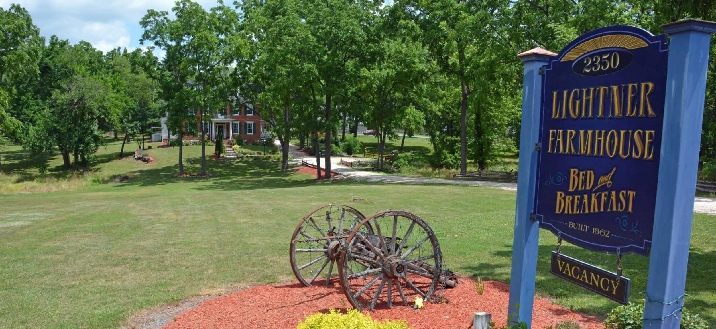 Property logo or sign in Lightner Farmhouse B&B