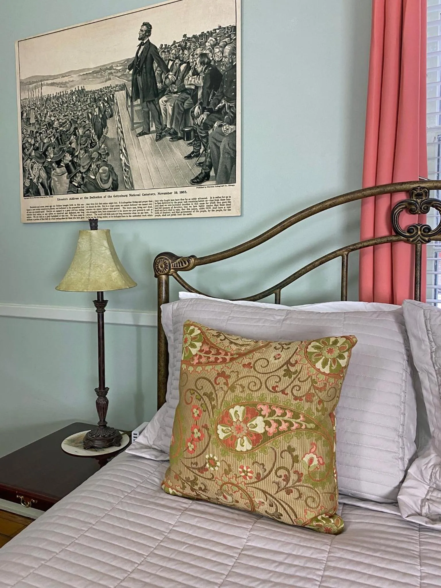 Decorative detail in Lightner Farmhouse B&B