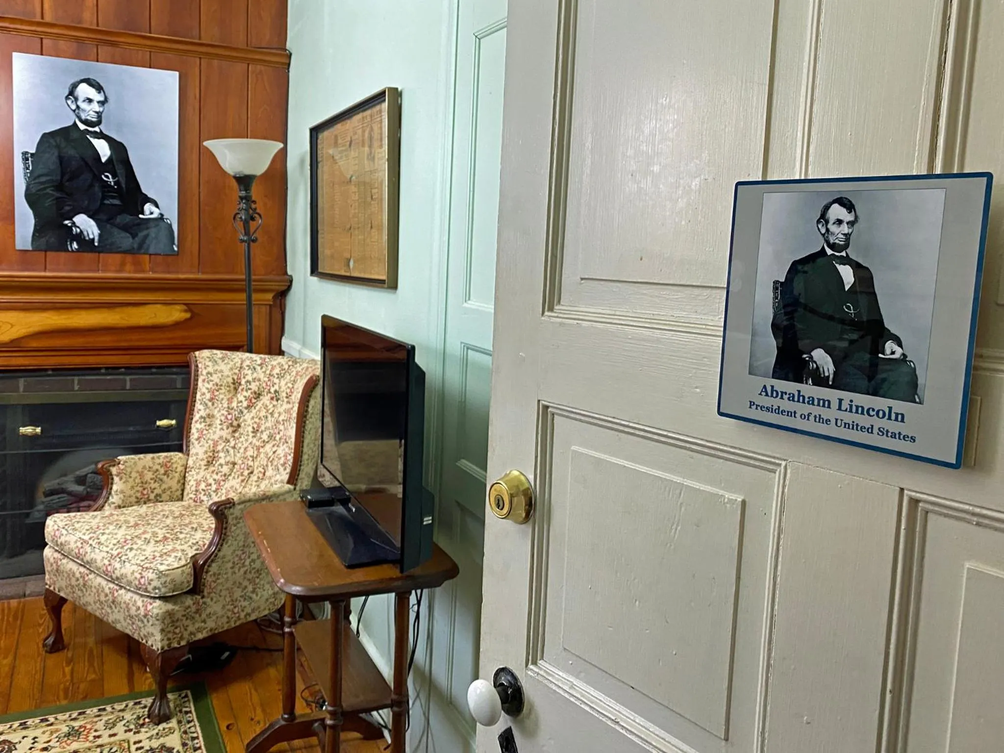 Decorative detail in Lightner Farmhouse B&B