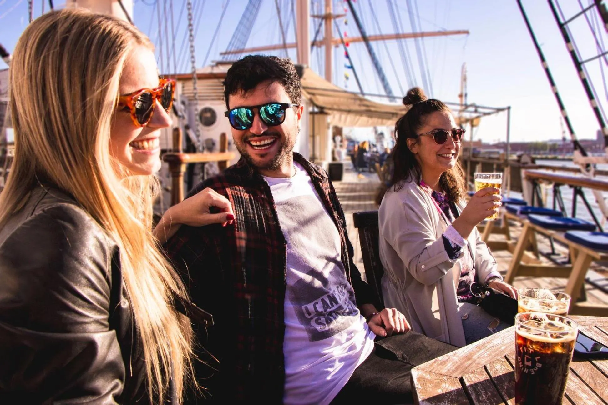 People in Hotel Barken Viking