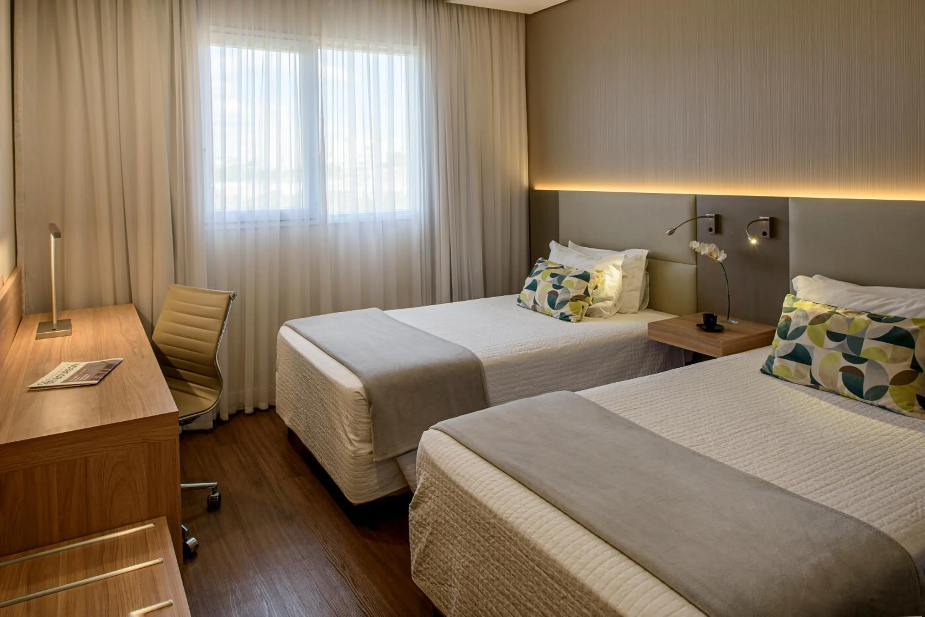 Bed in Rio Hotel by Bourbon Campinas