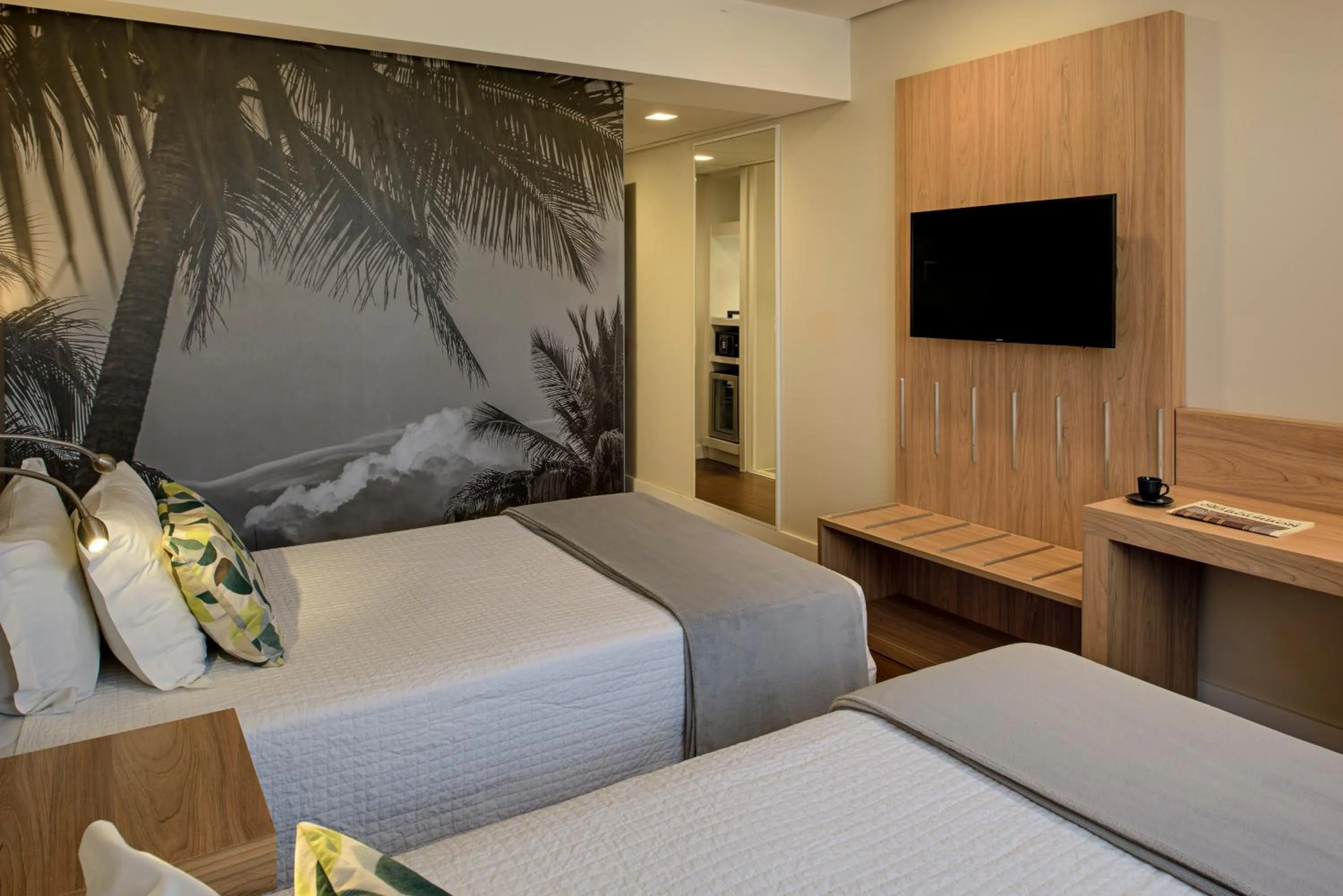 Bed in Rio Hotel by Bourbon Campinas