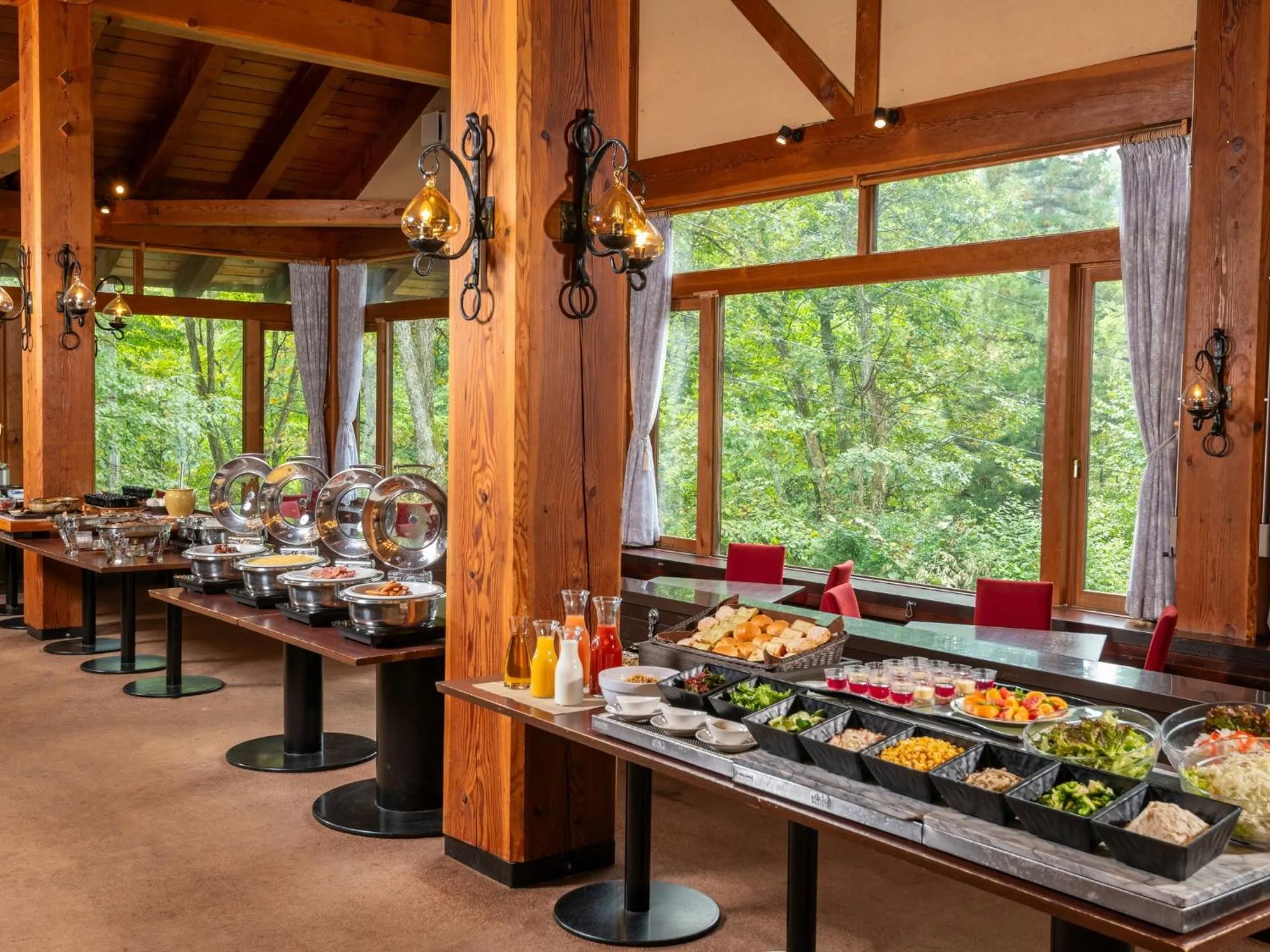 Breakfast in Takayama Wan Wan Paradise Hotel & Cottage