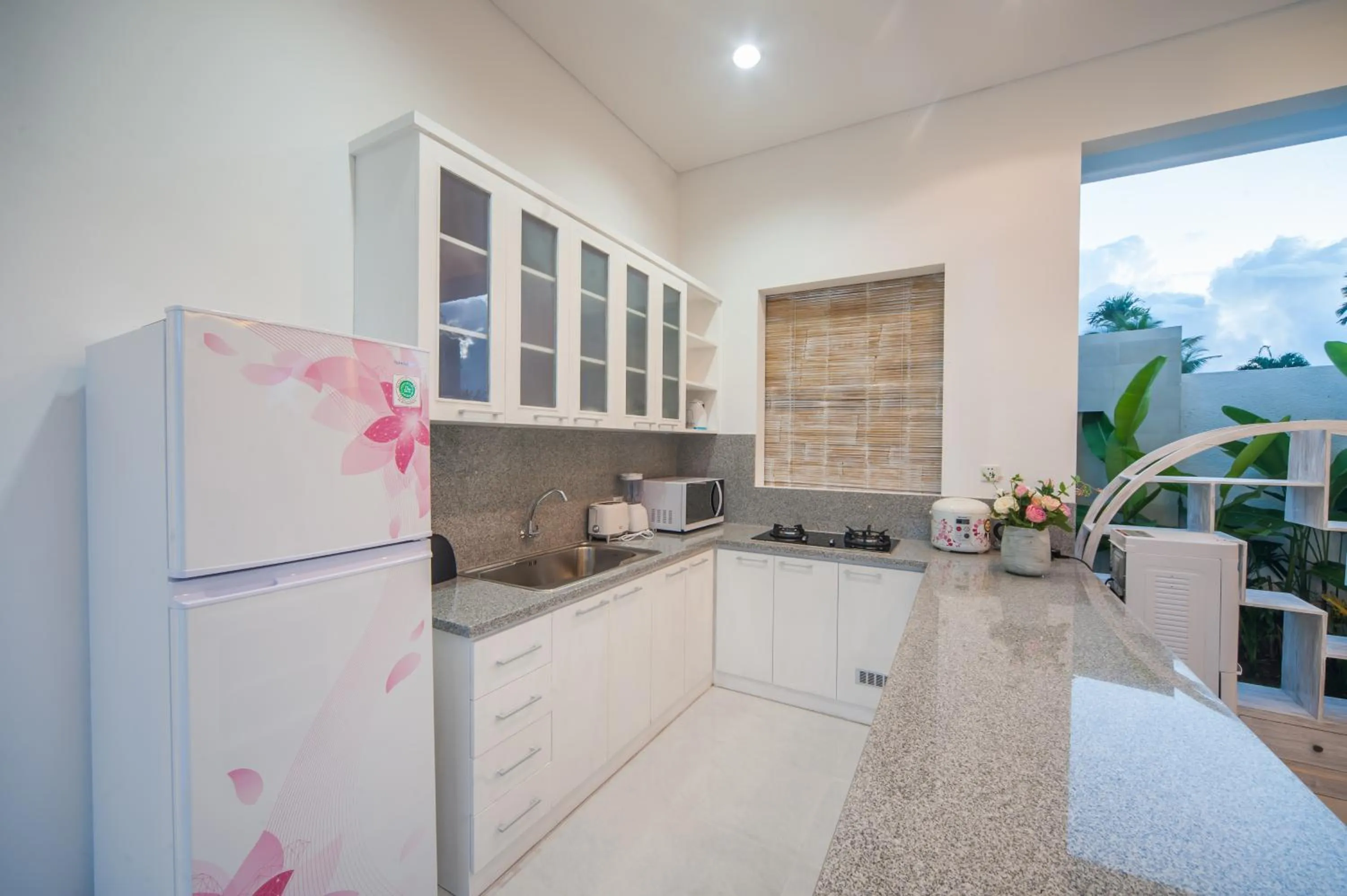 Kitchen or kitchenette in Villa Tirta Padi 2 Ubud