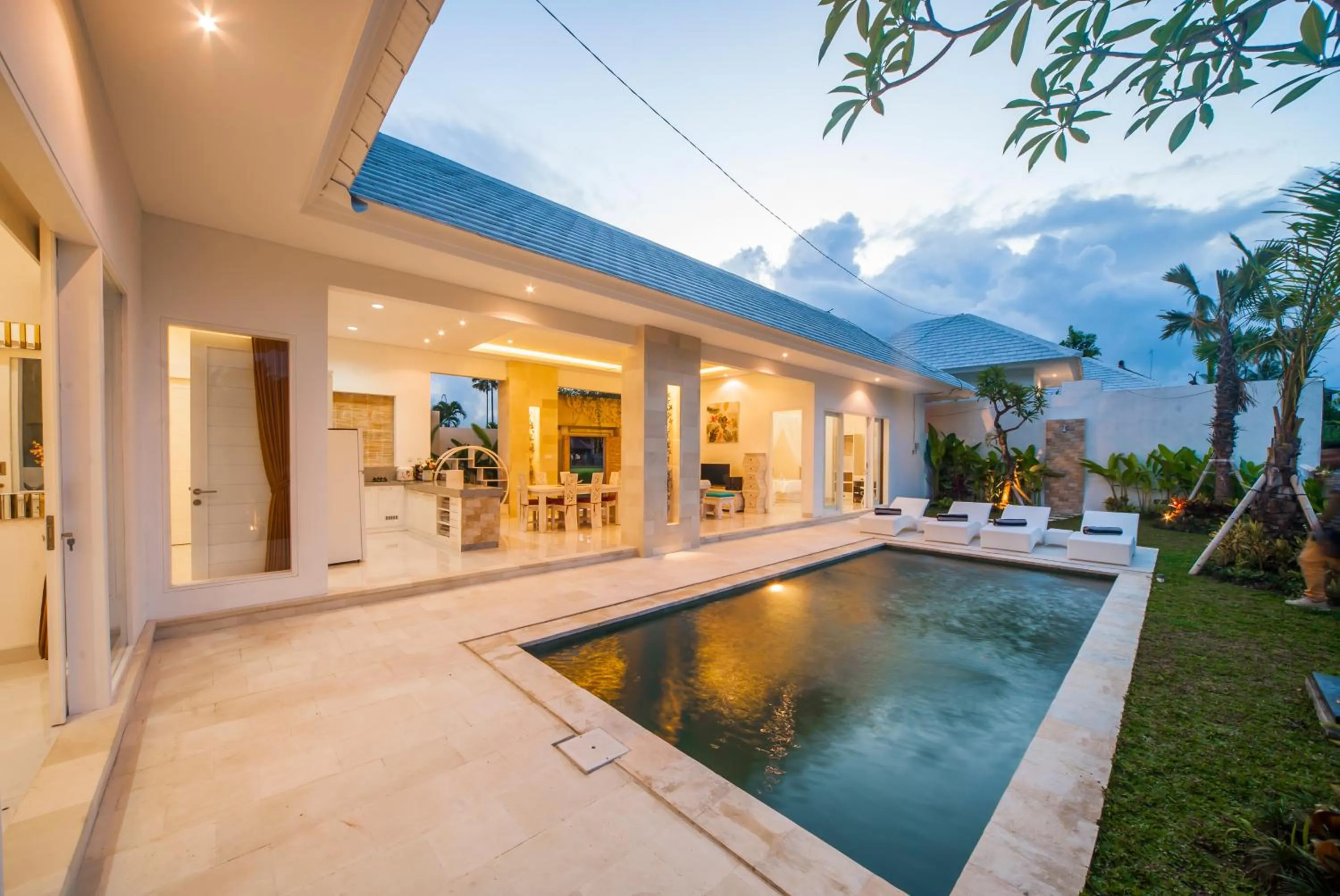 Garden view in Villa Tirta Padi 2 Ubud