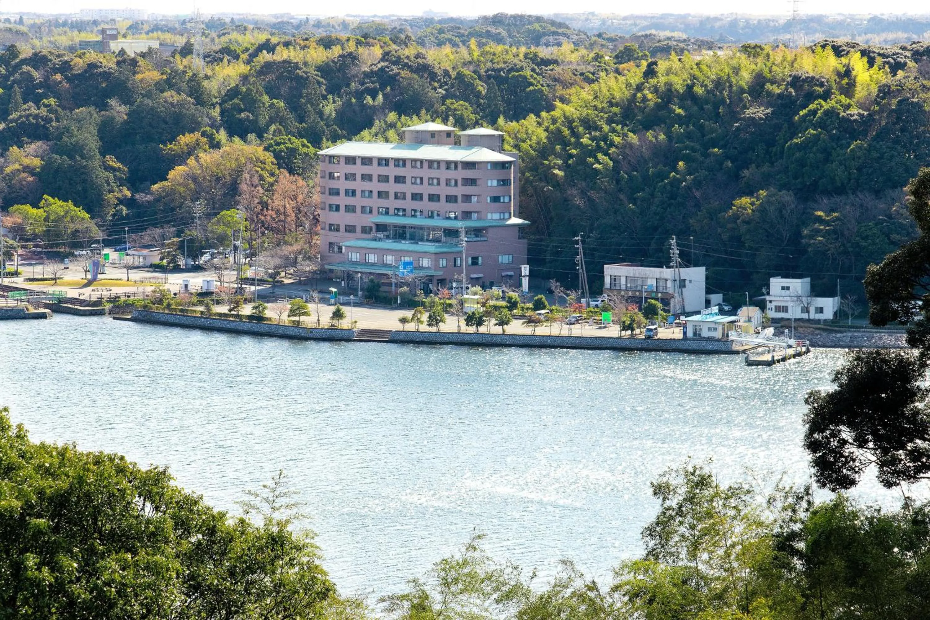 Property building in Hamanako Wan Wan Paradise Hotel